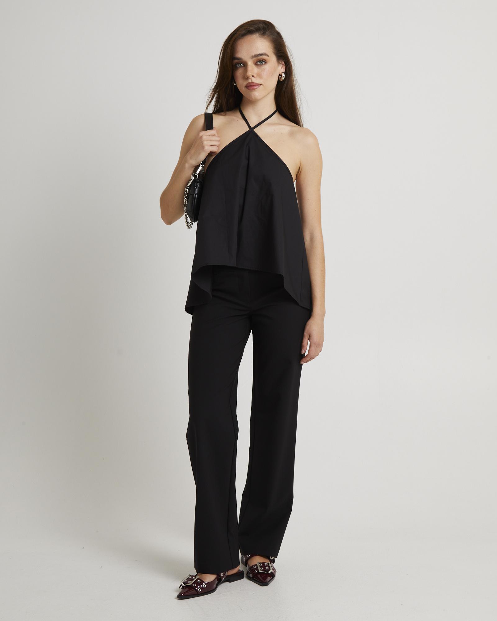 Molly Contrast Hankie Top