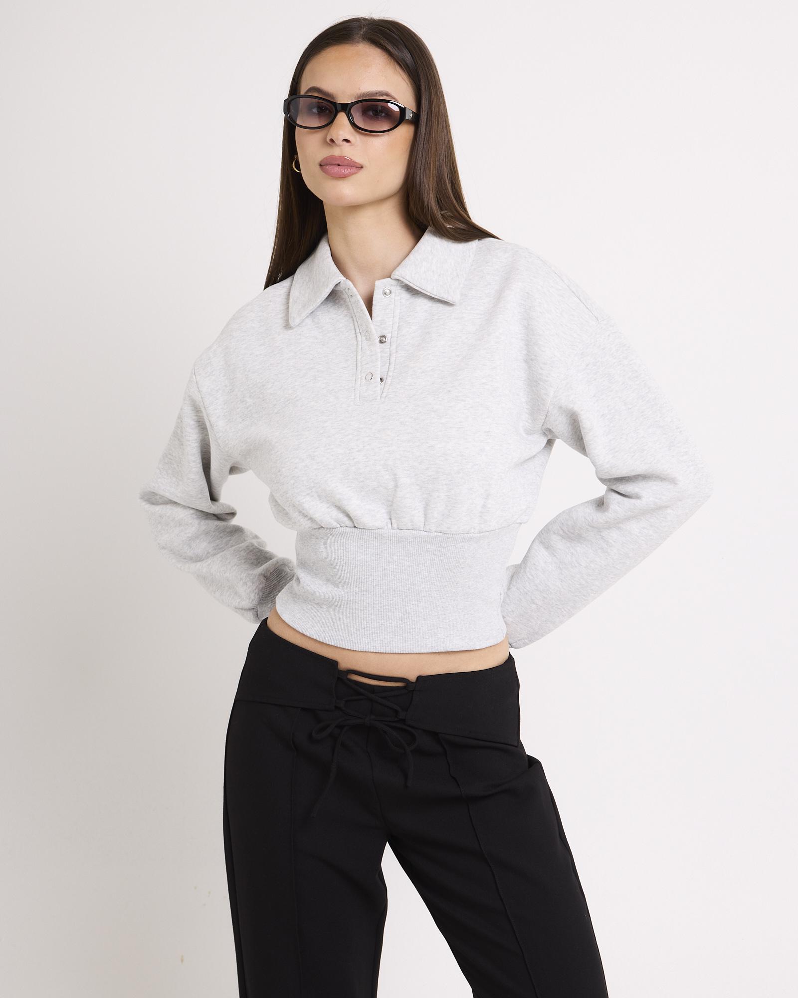 Tori Fleece Button Up