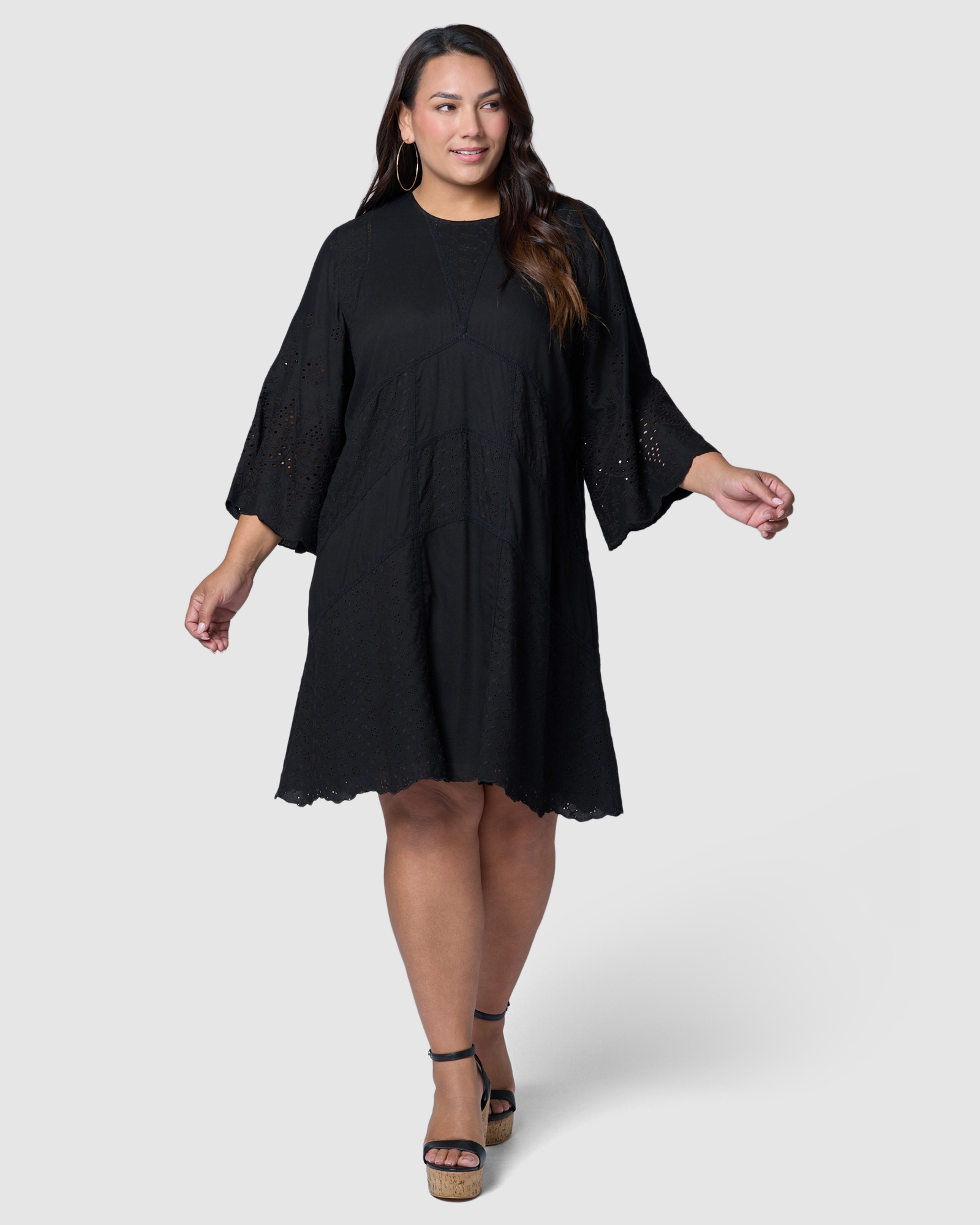 Rogue Broderie Mini Dress