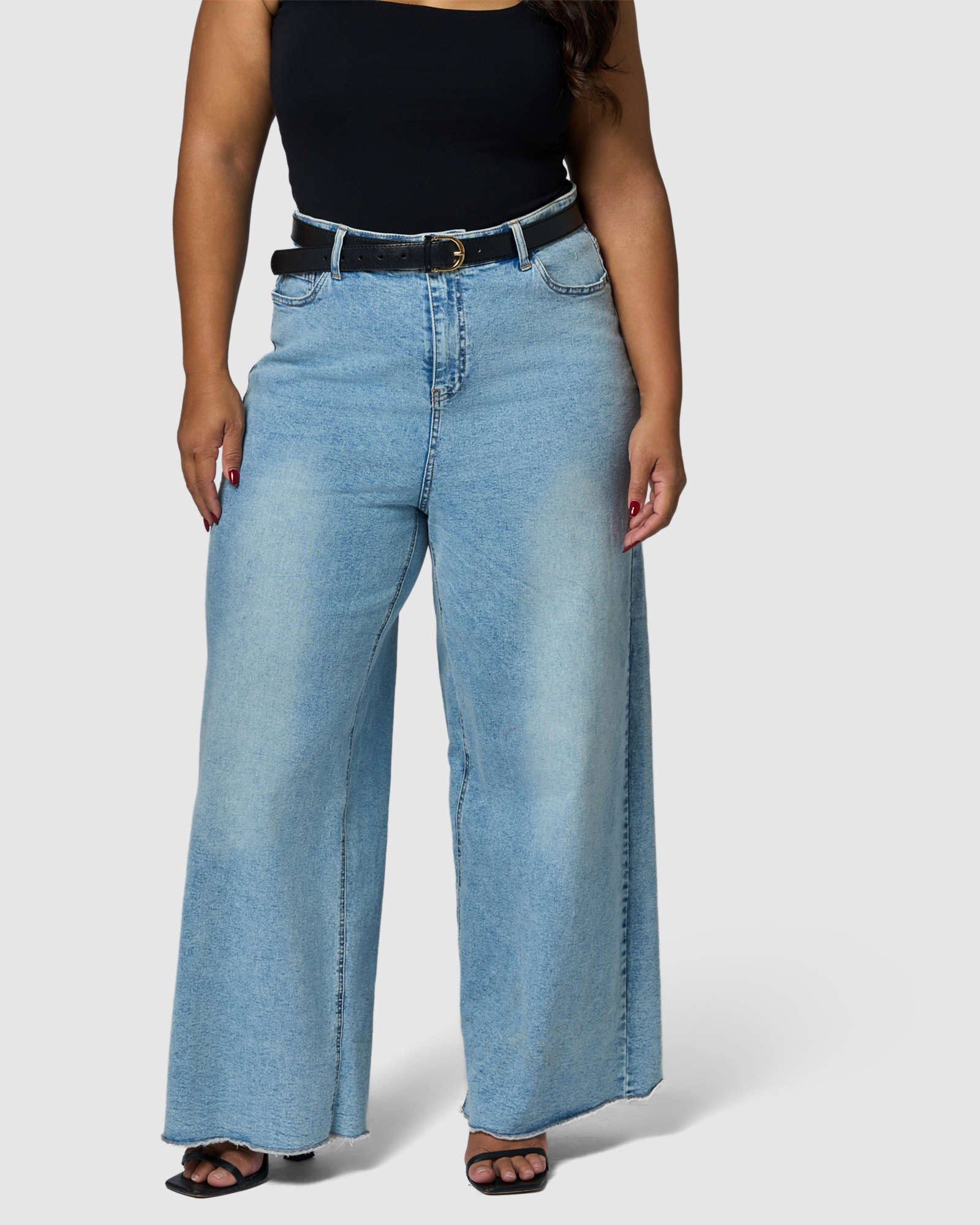 Burnt Halo Flare Jean