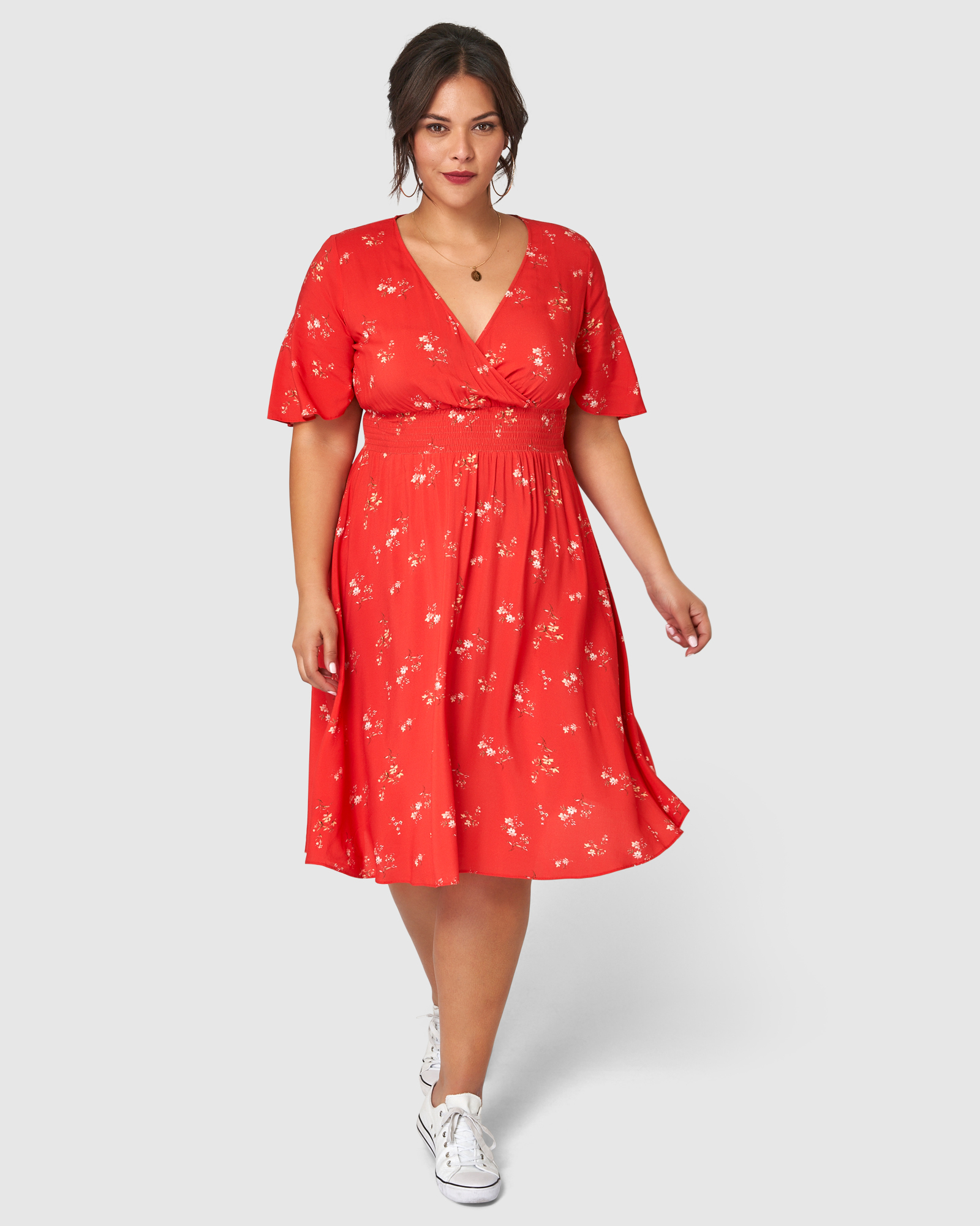 Young World Print Dress