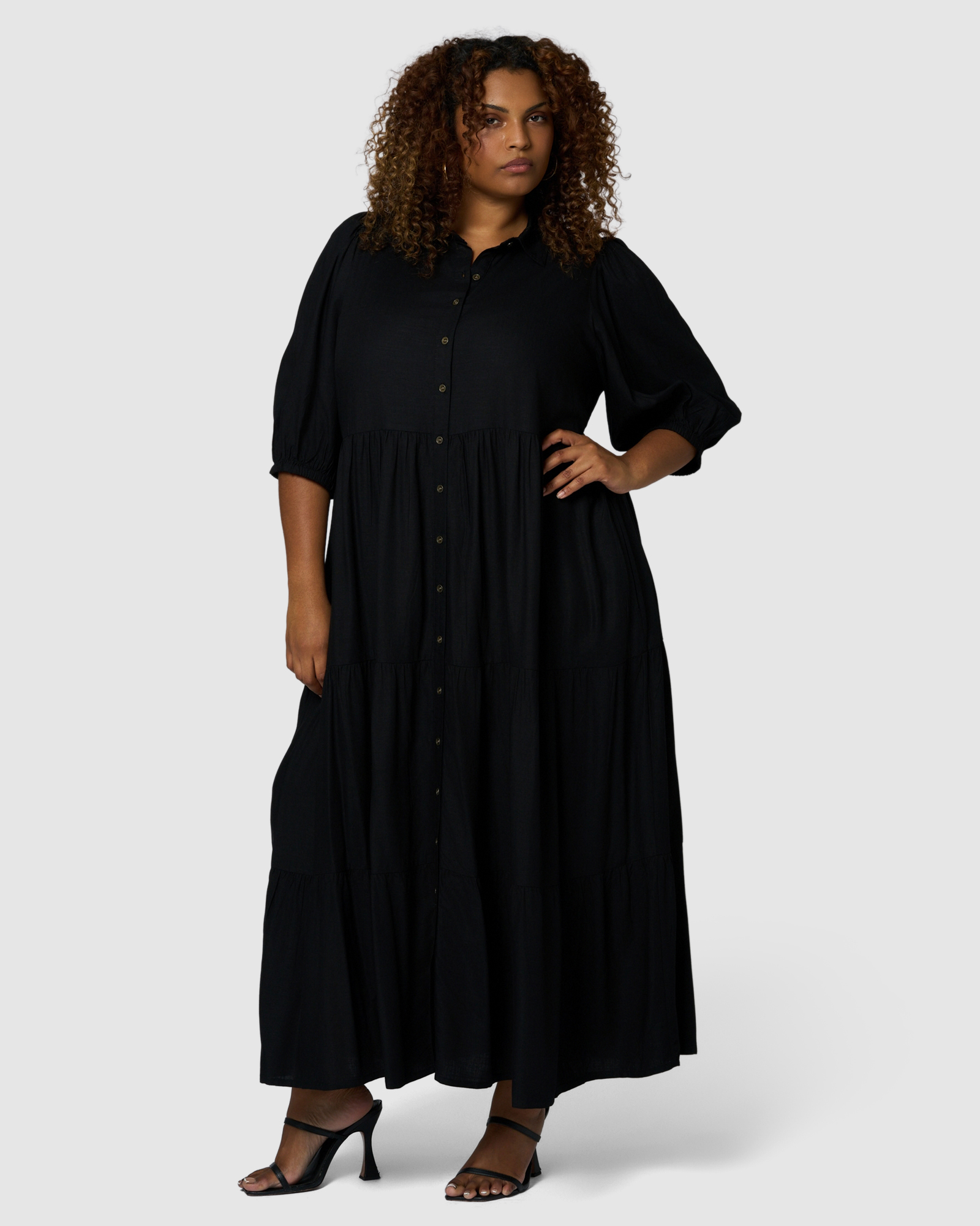 Wild Halo Midi Shirt Dress