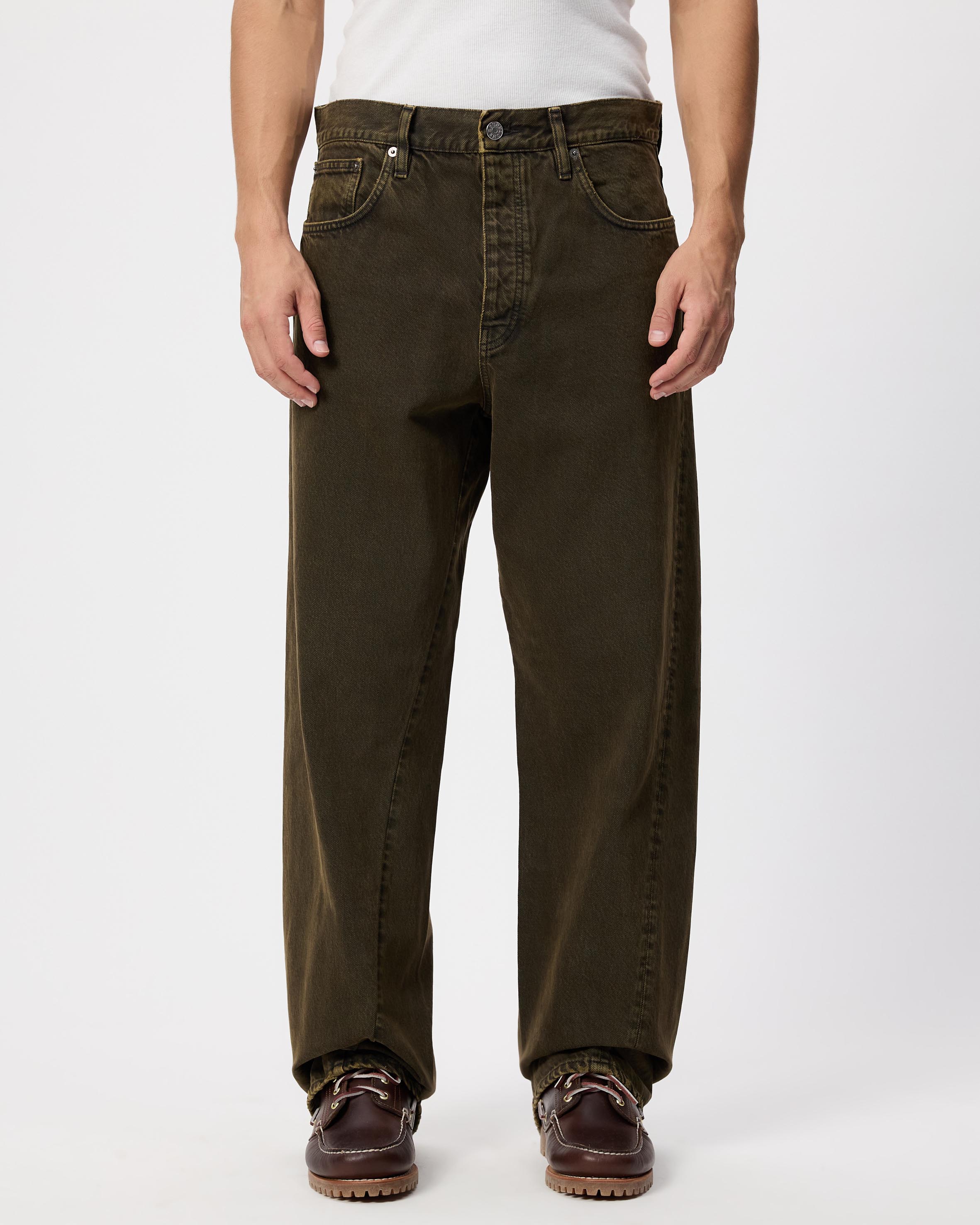 Wide Twist Work Pants
