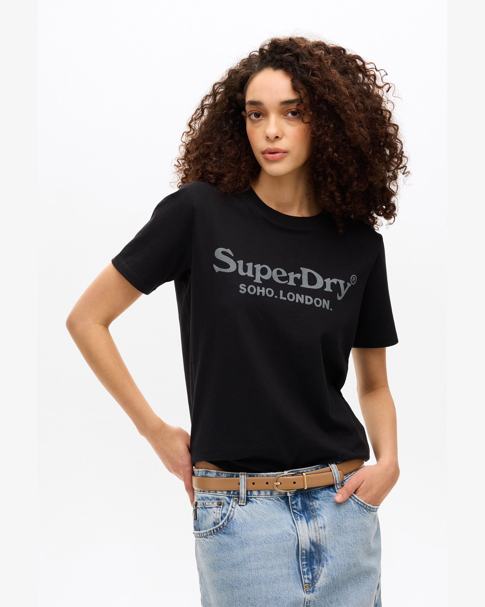 Venue Metallic Graphic Tee