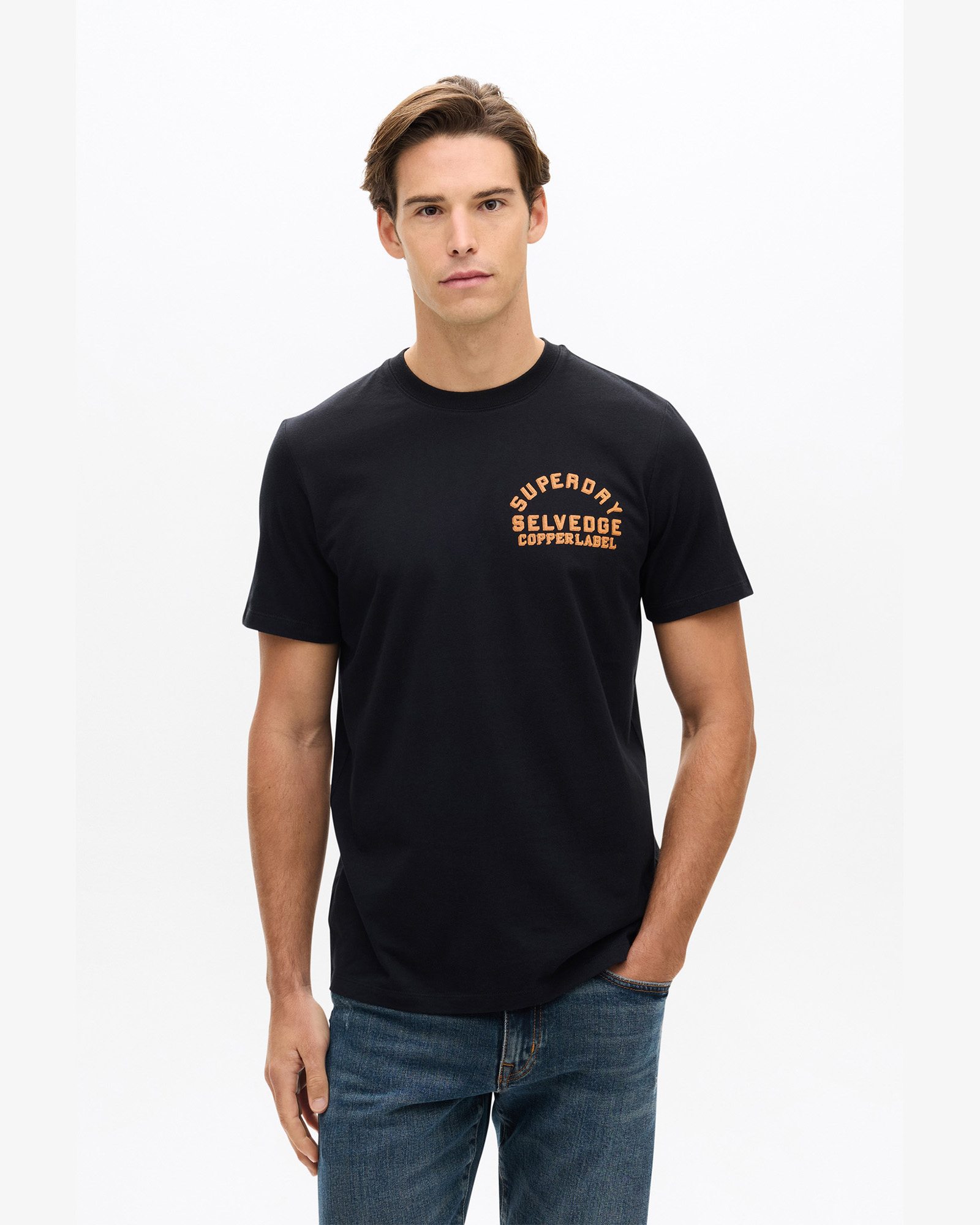 Copper Label Chest Tee