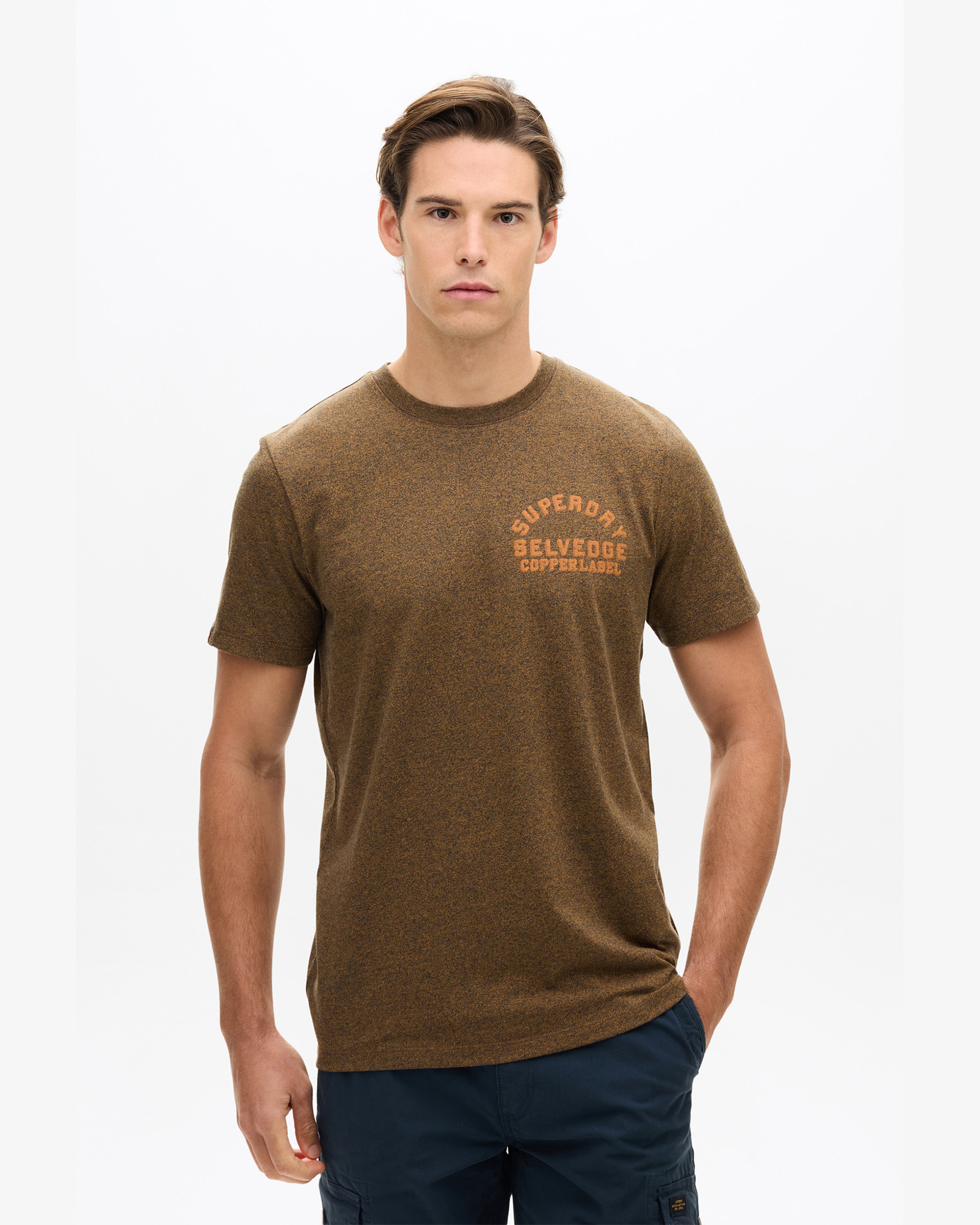Copper Label Chest Tee