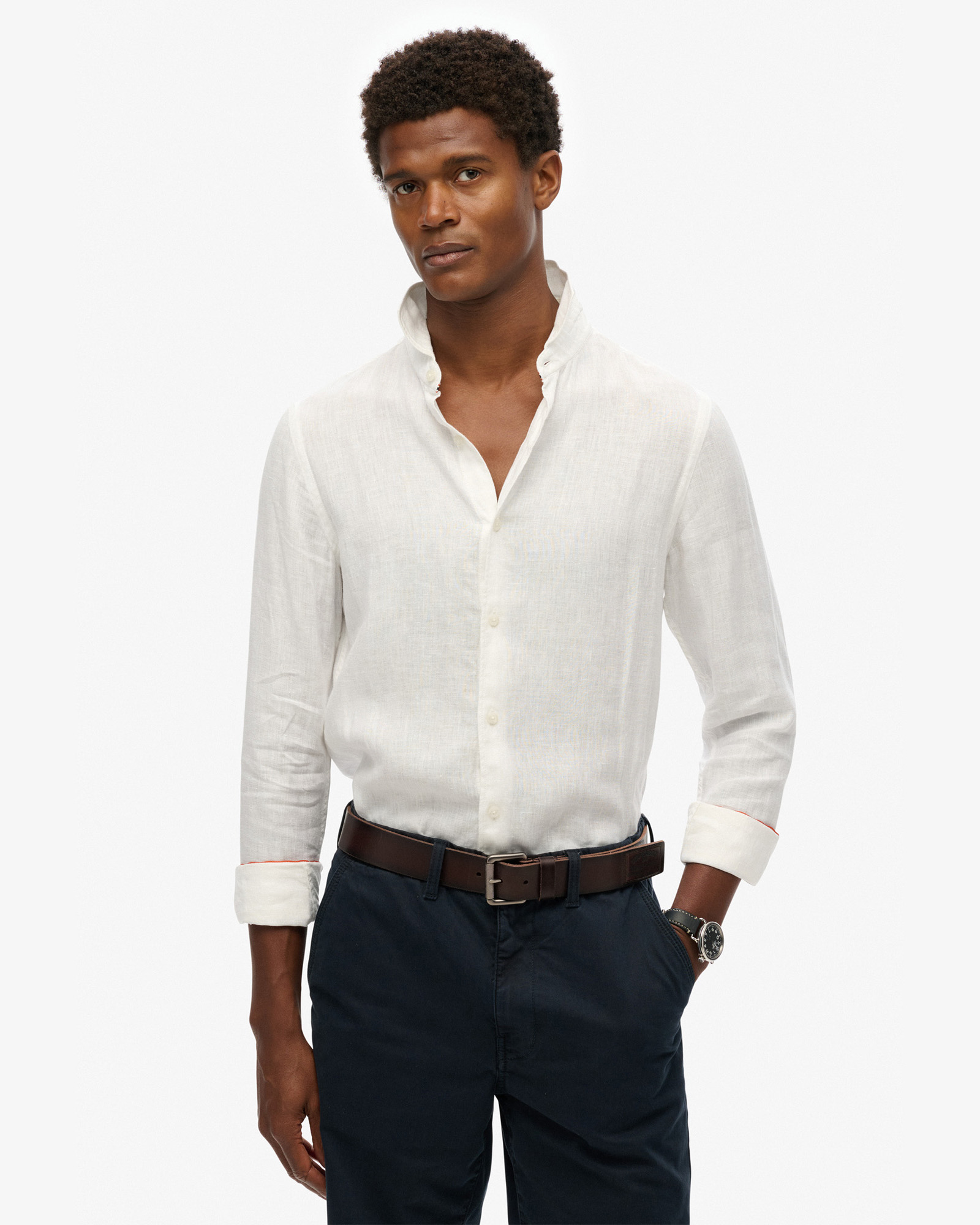 Vacation Long Sleeve Linen Shirt
