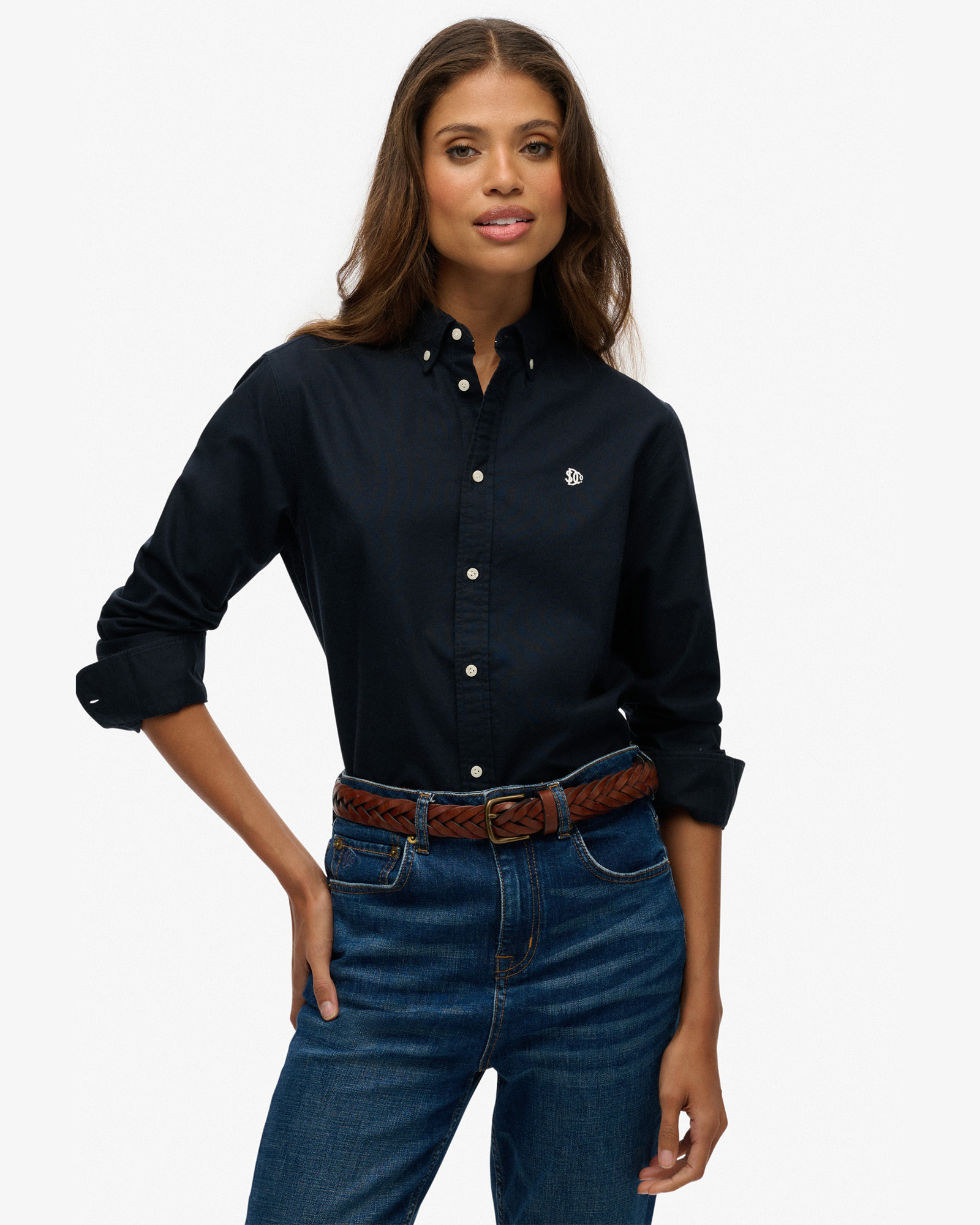 Slim Oxford Long Sleeve Shirt