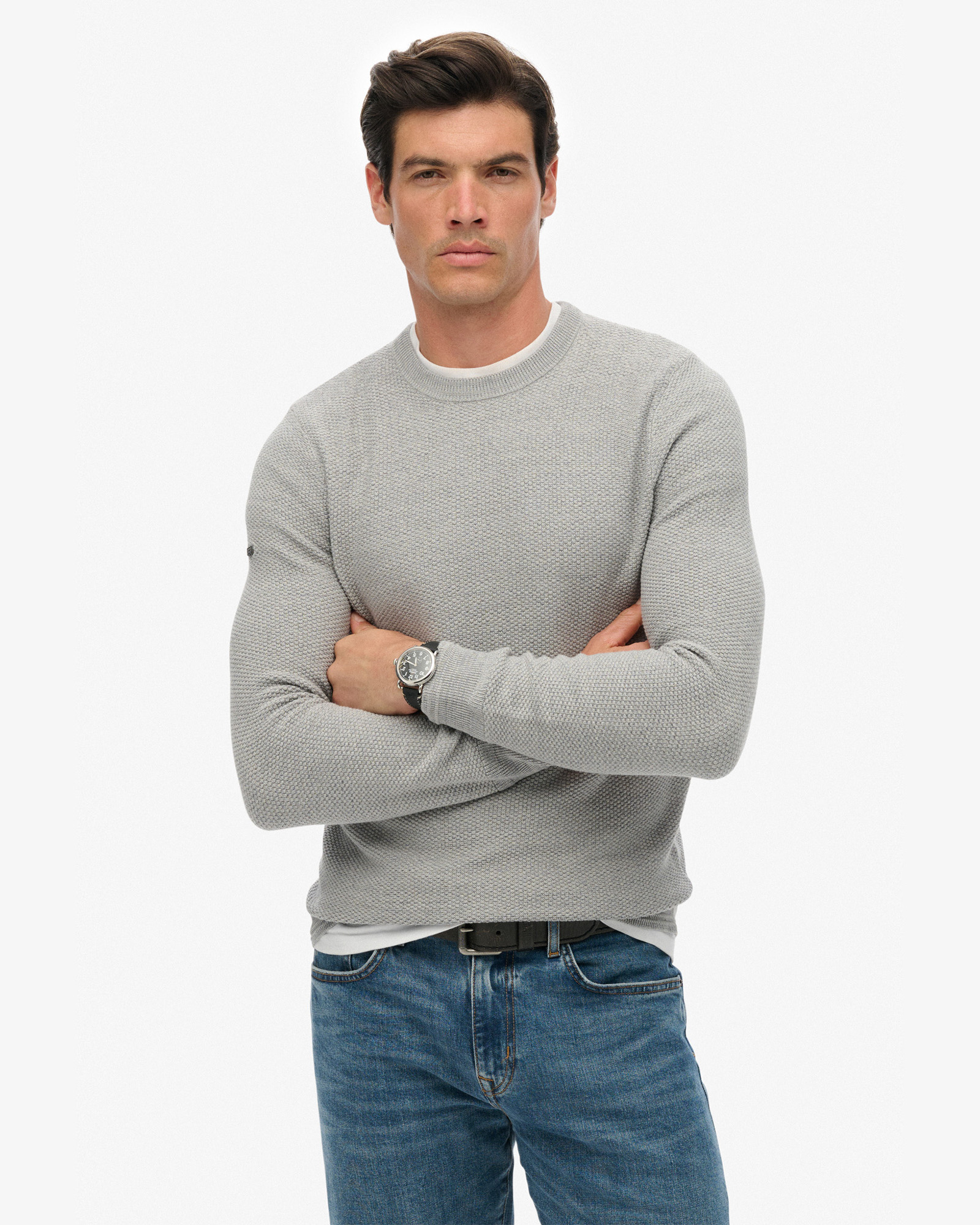 Light Weight Cotton Texture Jumper