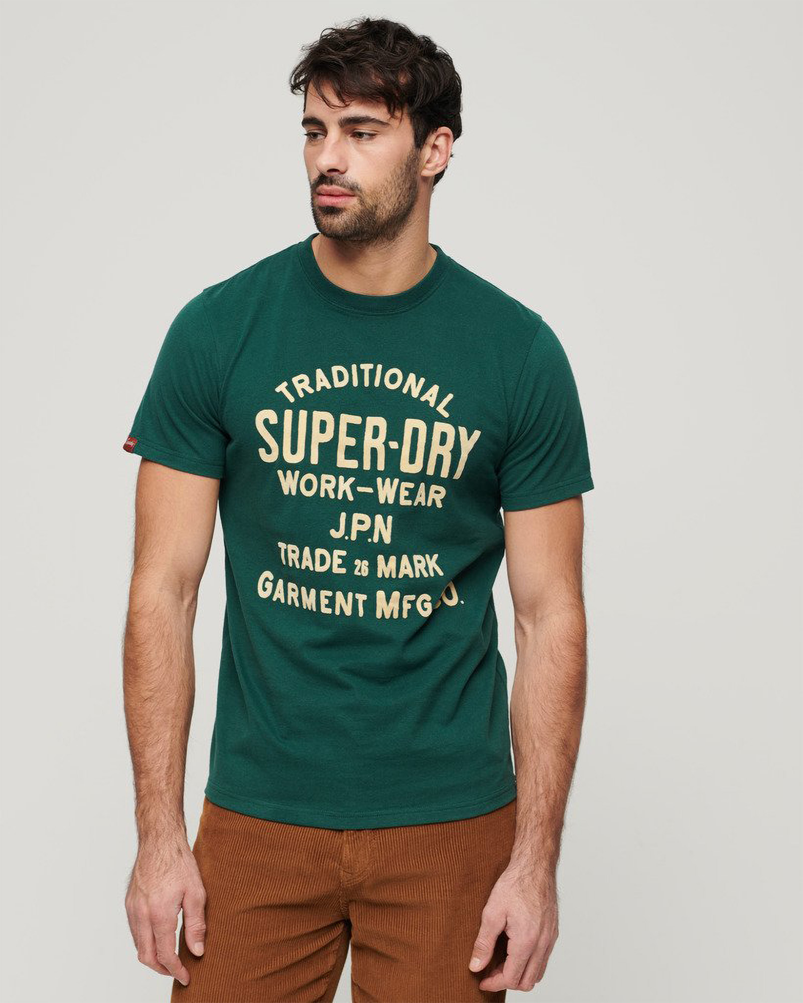 Workwear Flock Graphic T-Shirt