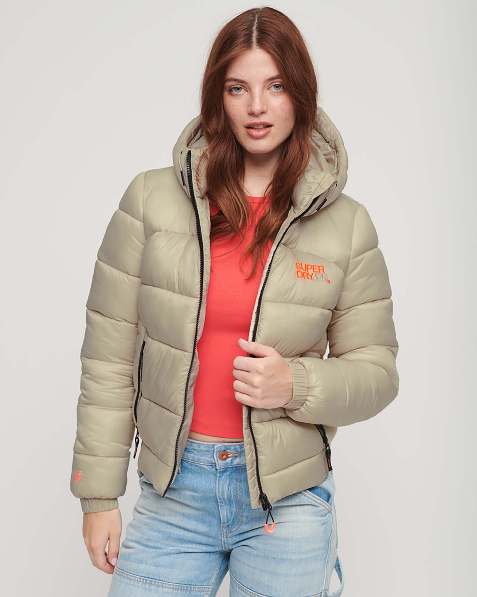Sports Puffer Bomber Slim Fit Jacket