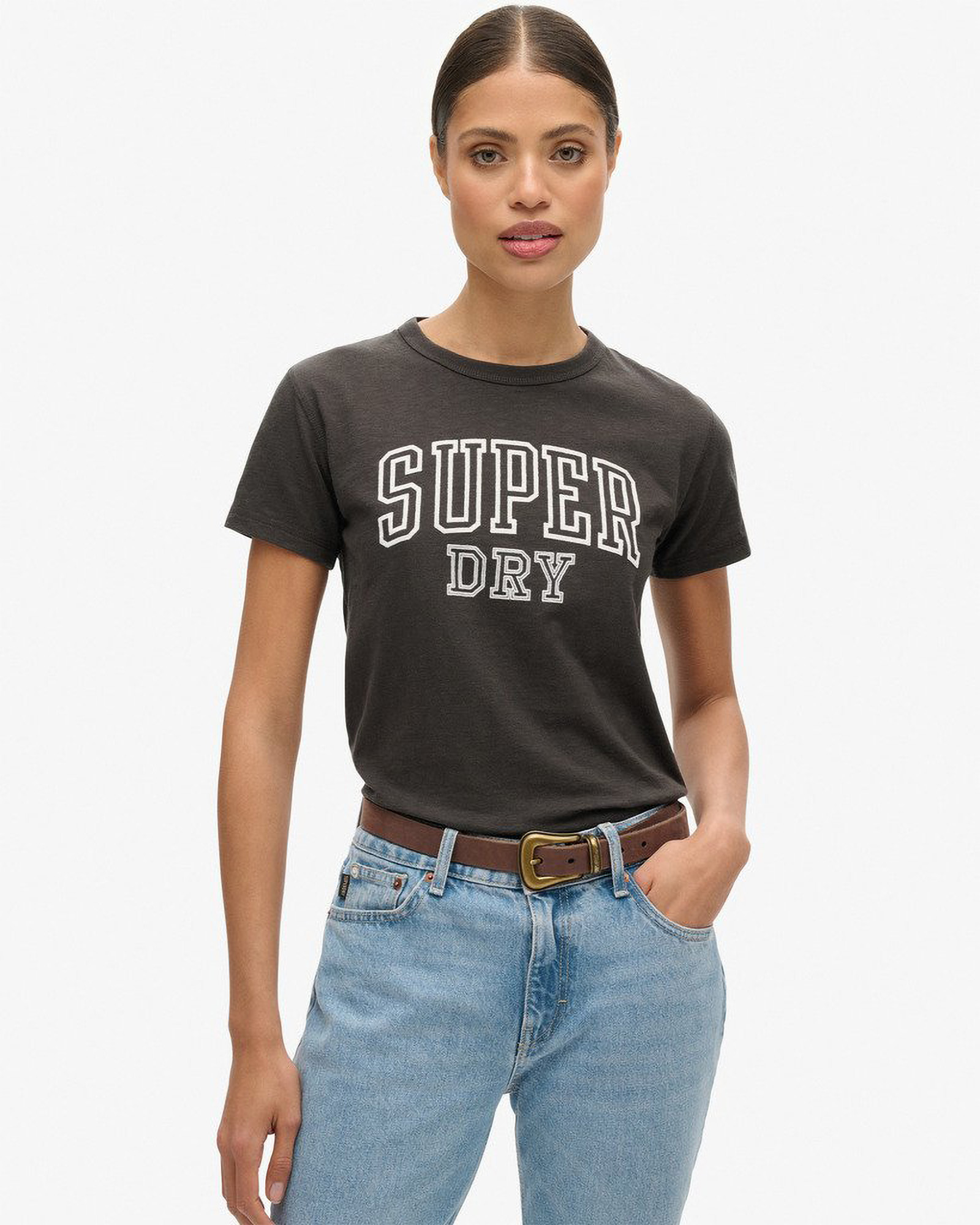 Athletic Graphic Fitted Slim Fit Tee