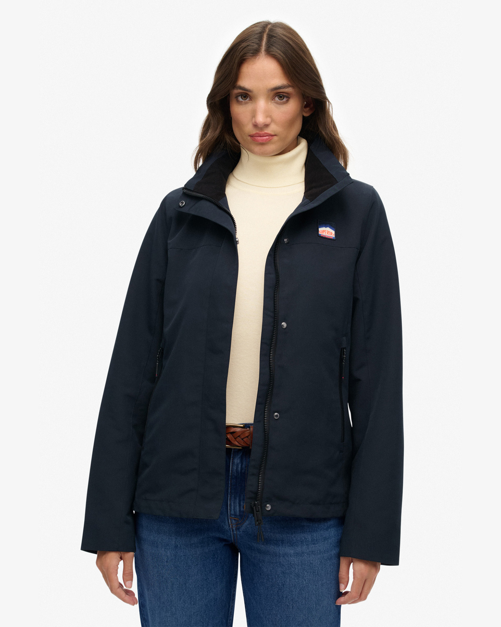 Non Hooded Shell Jacket
