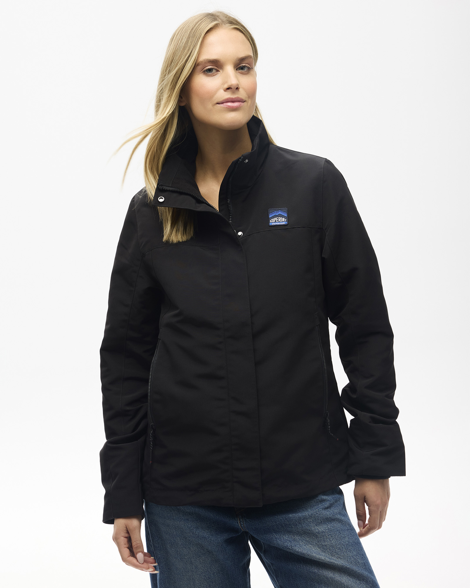 Non Hooded Shell Jacket
