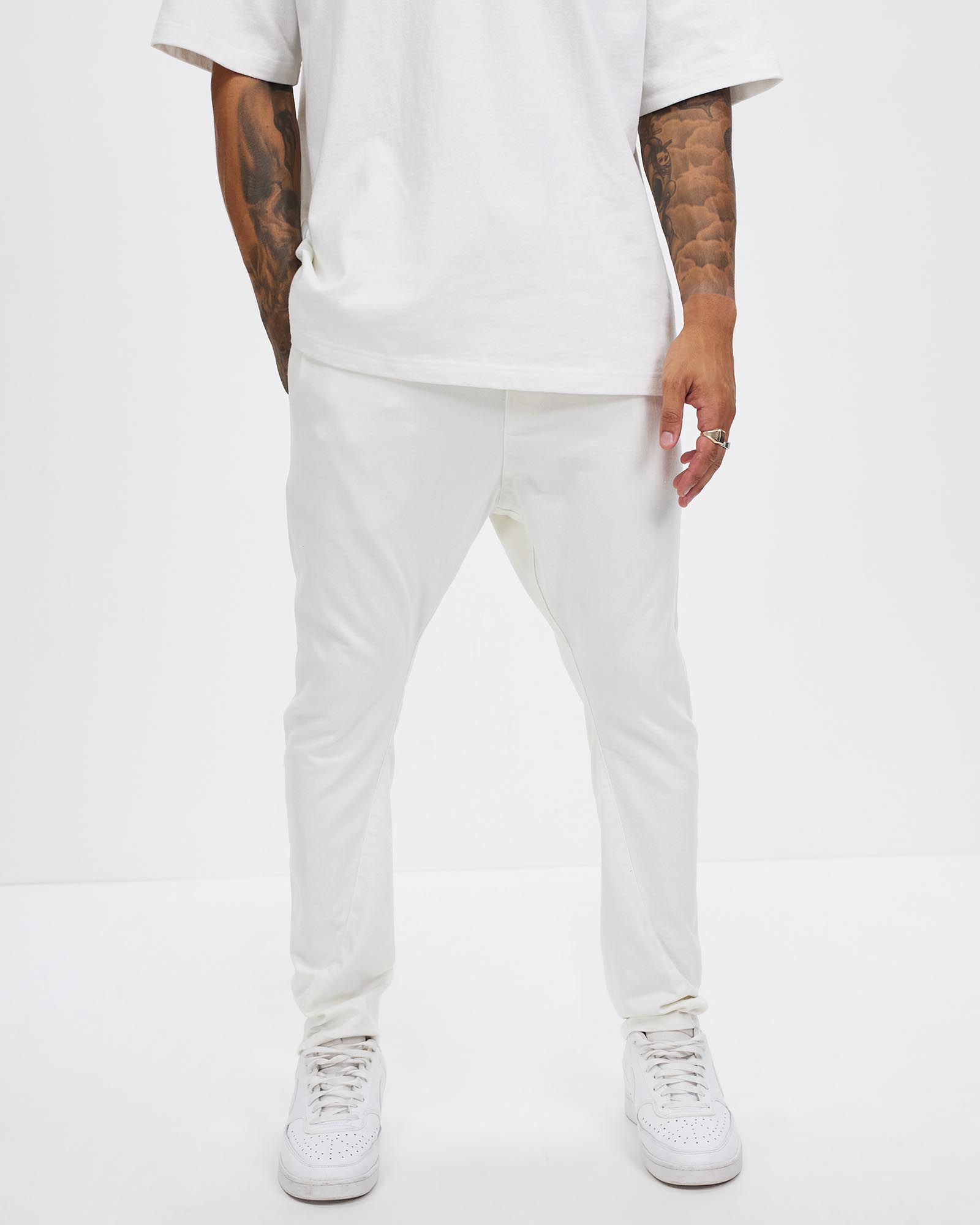 The Litharge Dropped Crotch Denim Pants