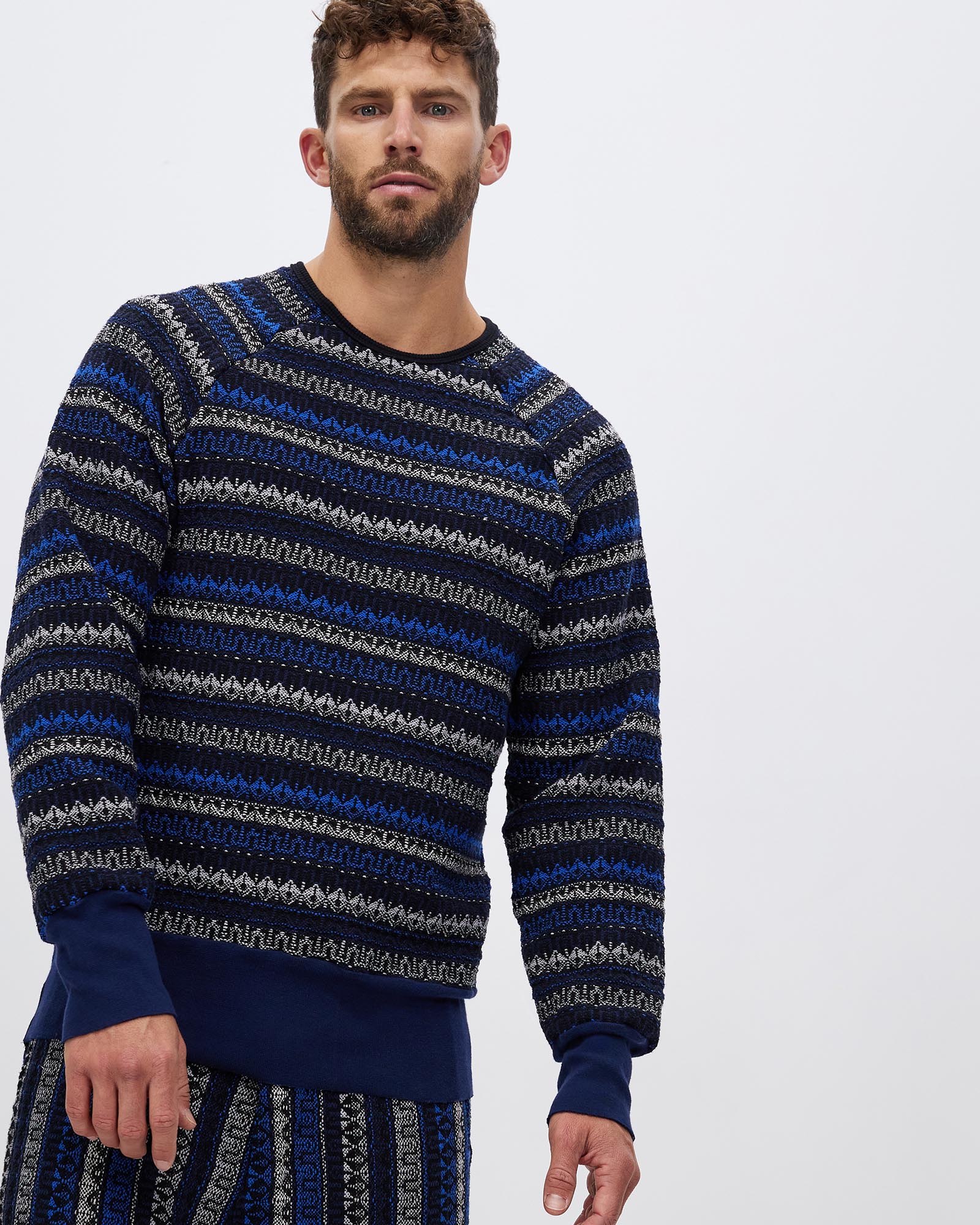 The Sonolite Embroided Knit Sweatshirt
