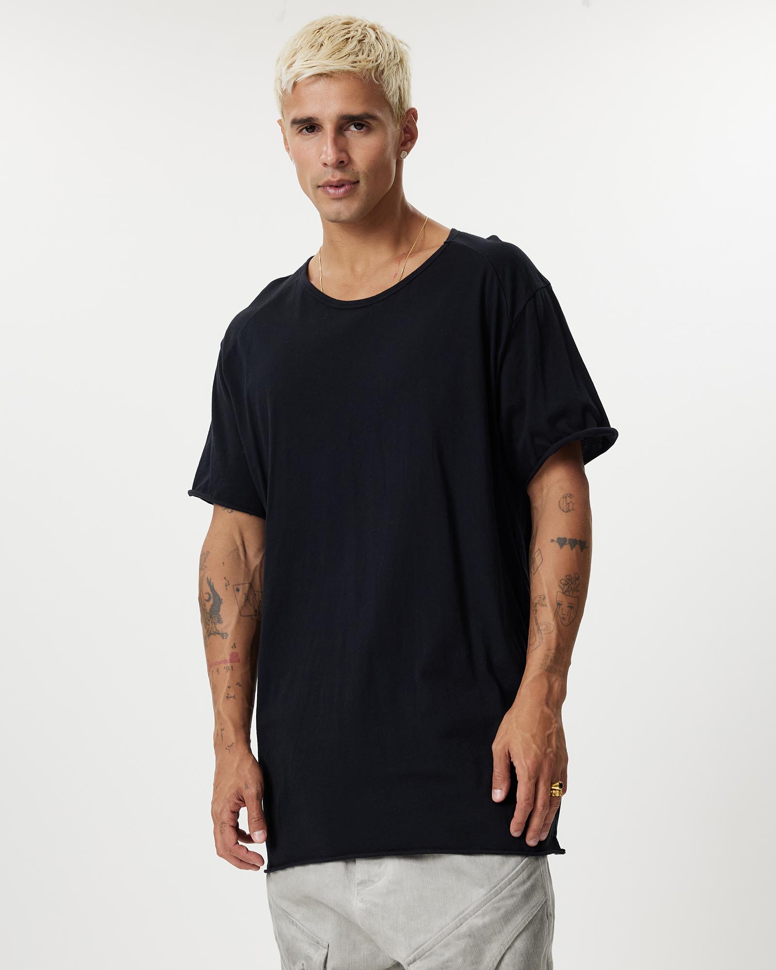 The Helvine Relaxed Heavy Jersey Cotton T-Shirt
