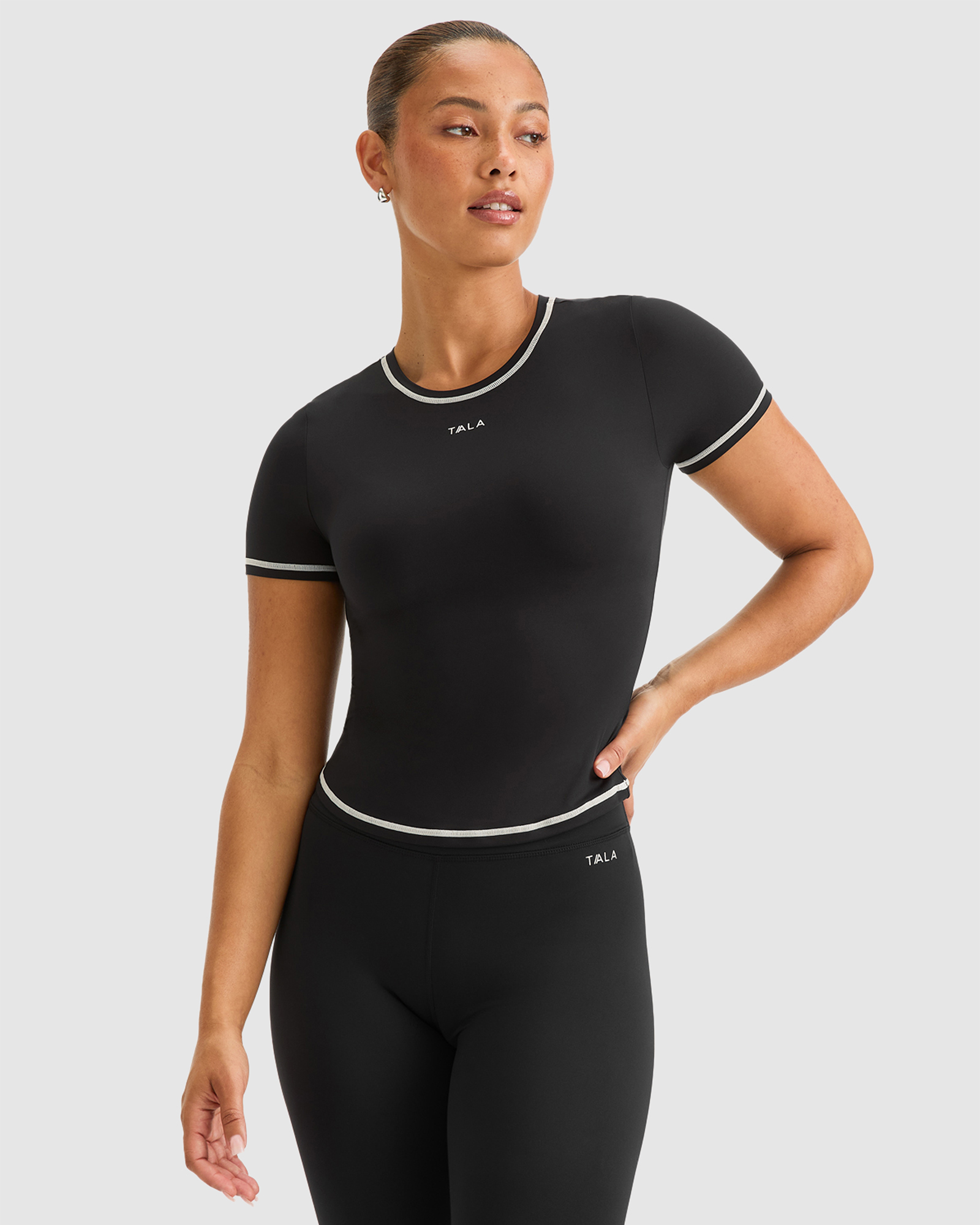 Ultralite Contrast Stitch Active Tee