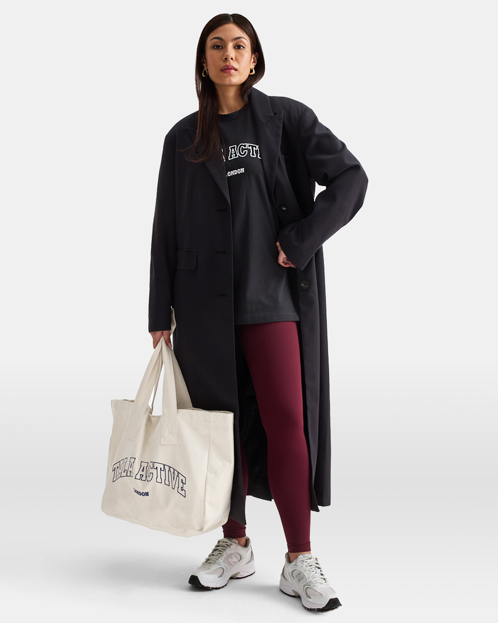 Active Applique Tote Bag