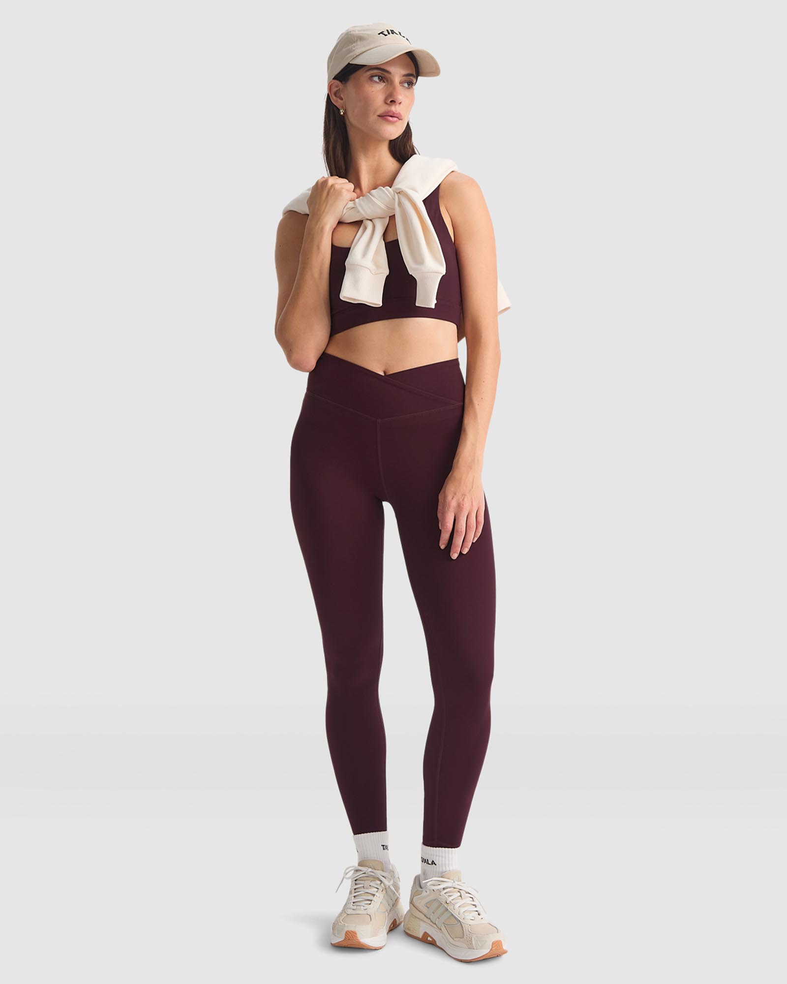 Dayflex Wrap High Waisted Leggings Full