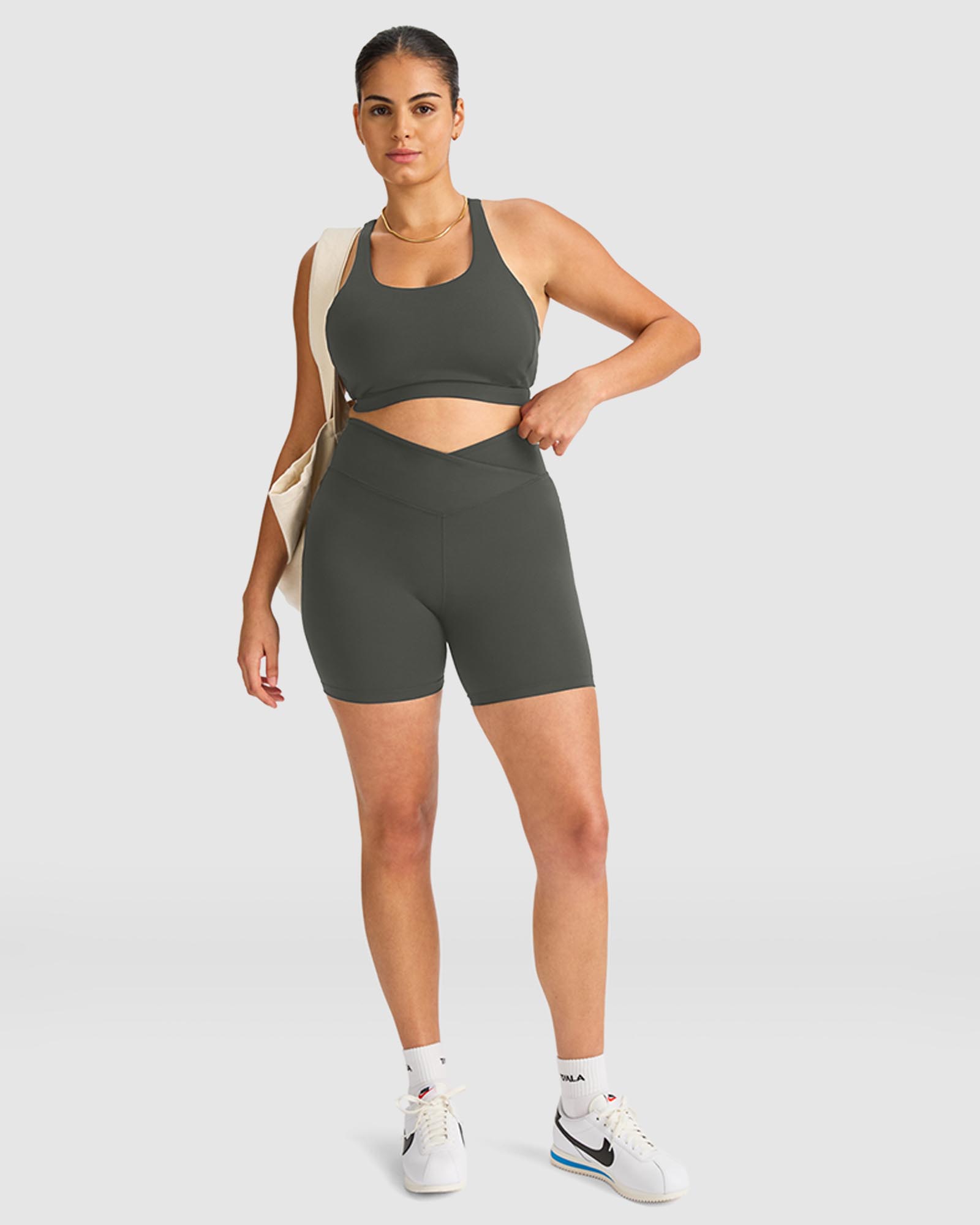 Dayflex Wrap High Waisted Cycling Shorts
