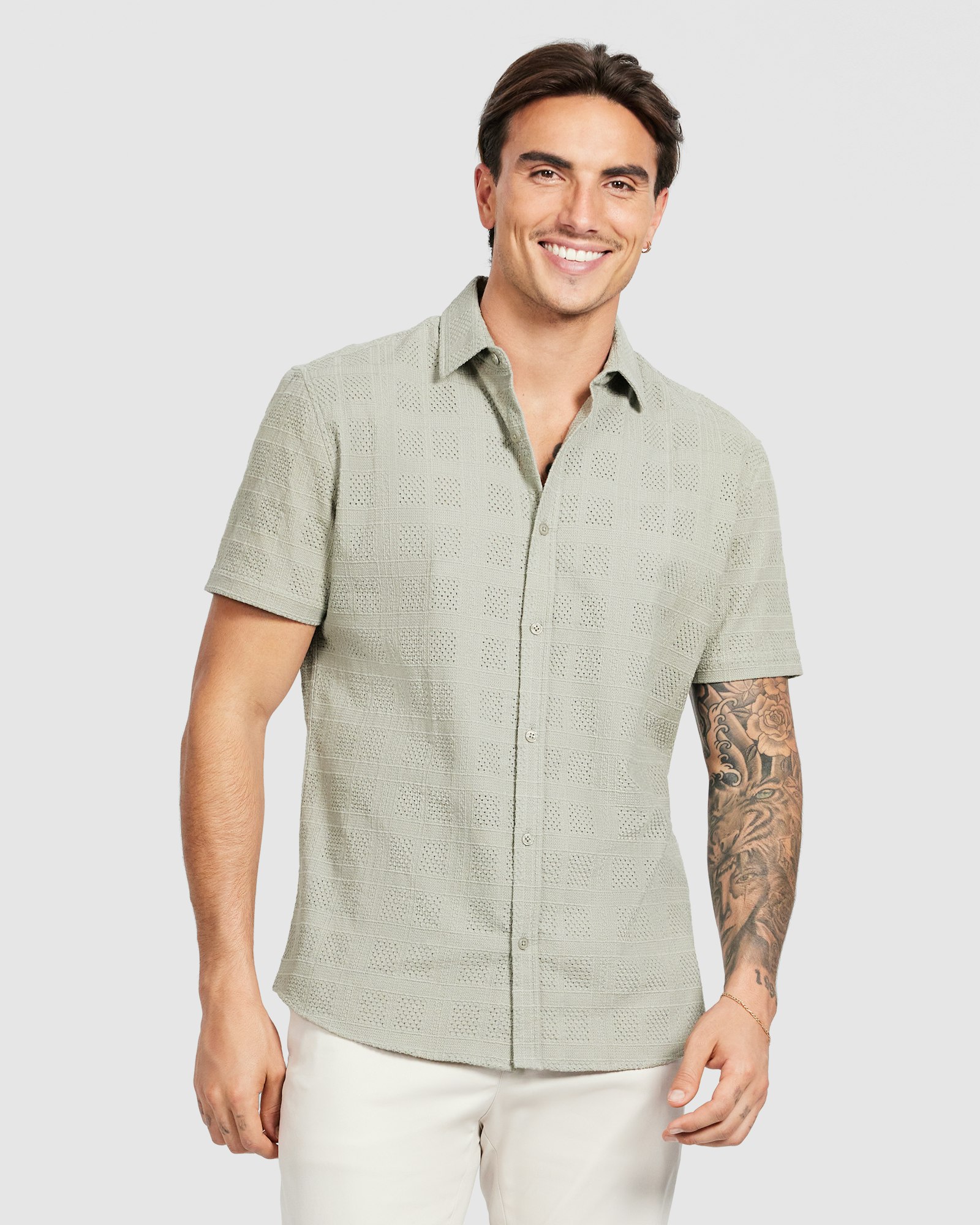 Monte Carlo Textured Shirt