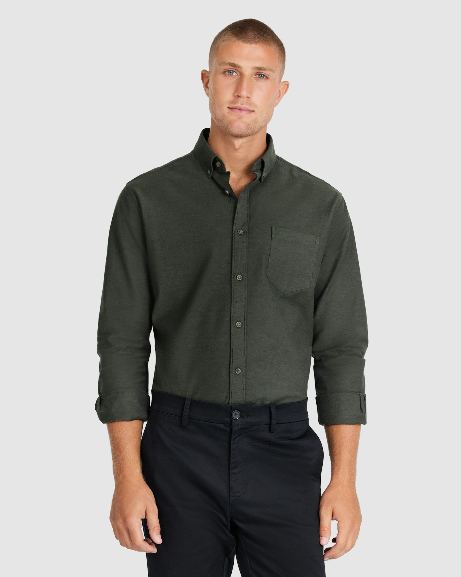 Amaro Stretch Oxford Shirt