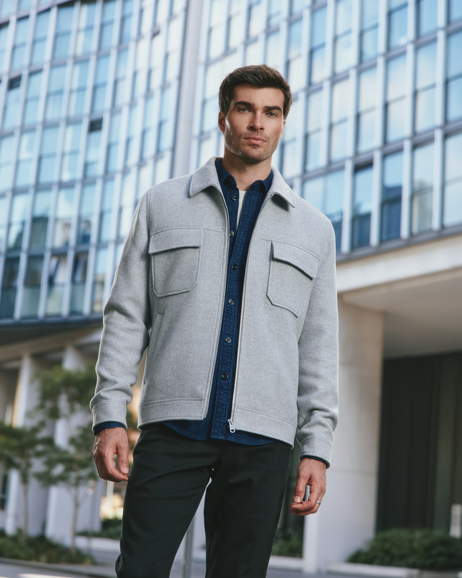 Linden Wool Zip Jacket