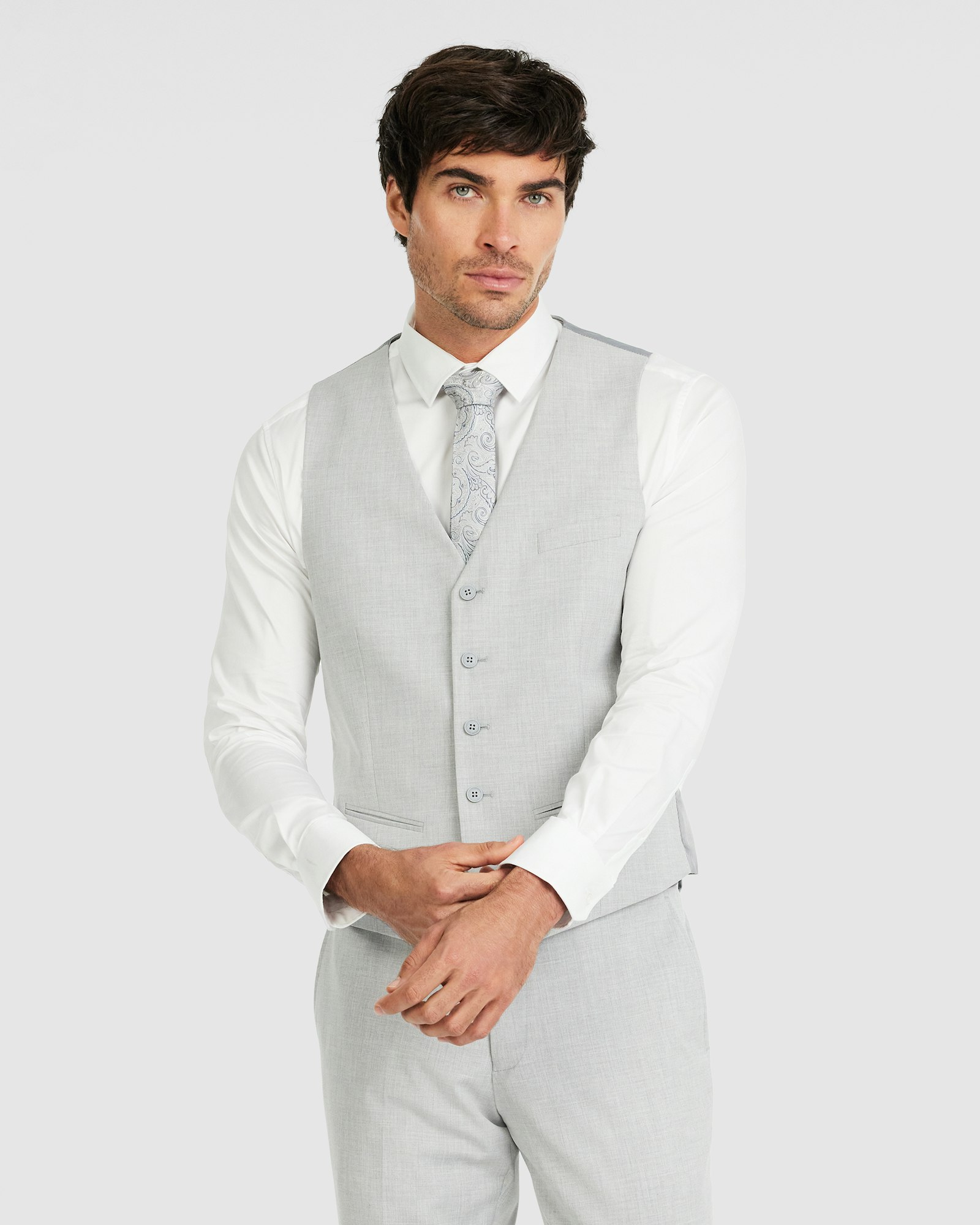 Caleb Slim Stretch Waistcoat