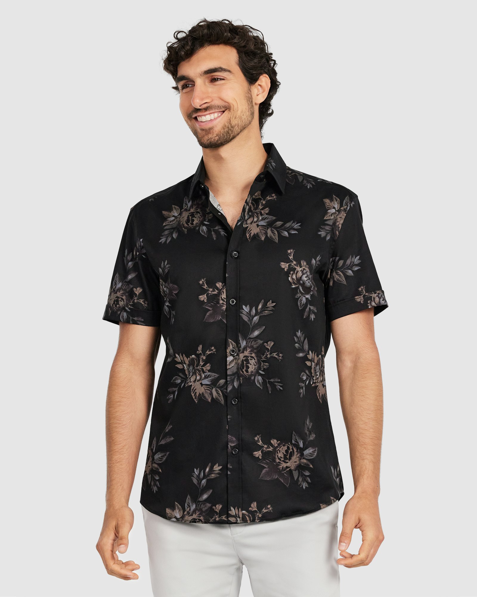 Darien Stretch Floral Shirt