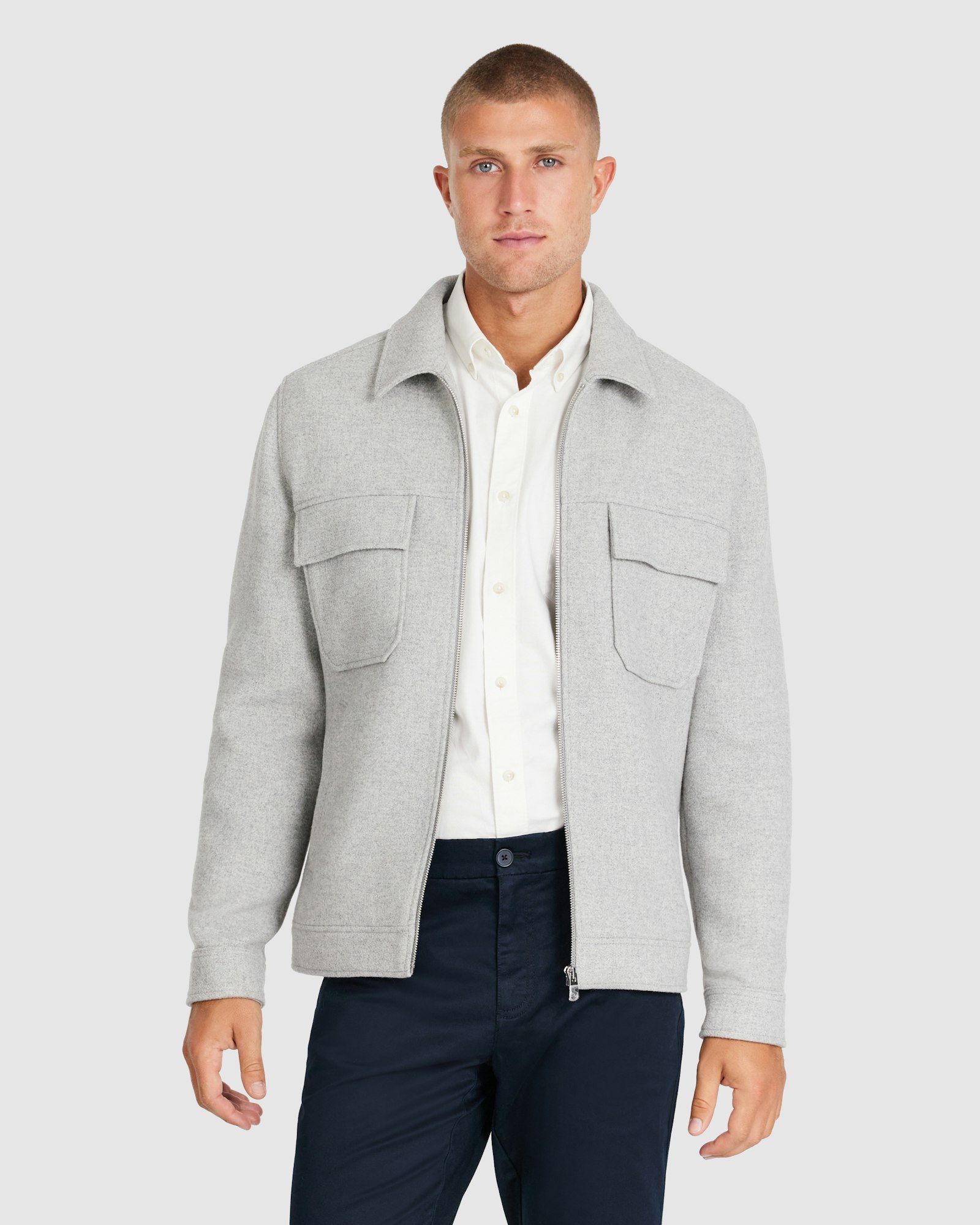 Linden Wool Zip Jacket