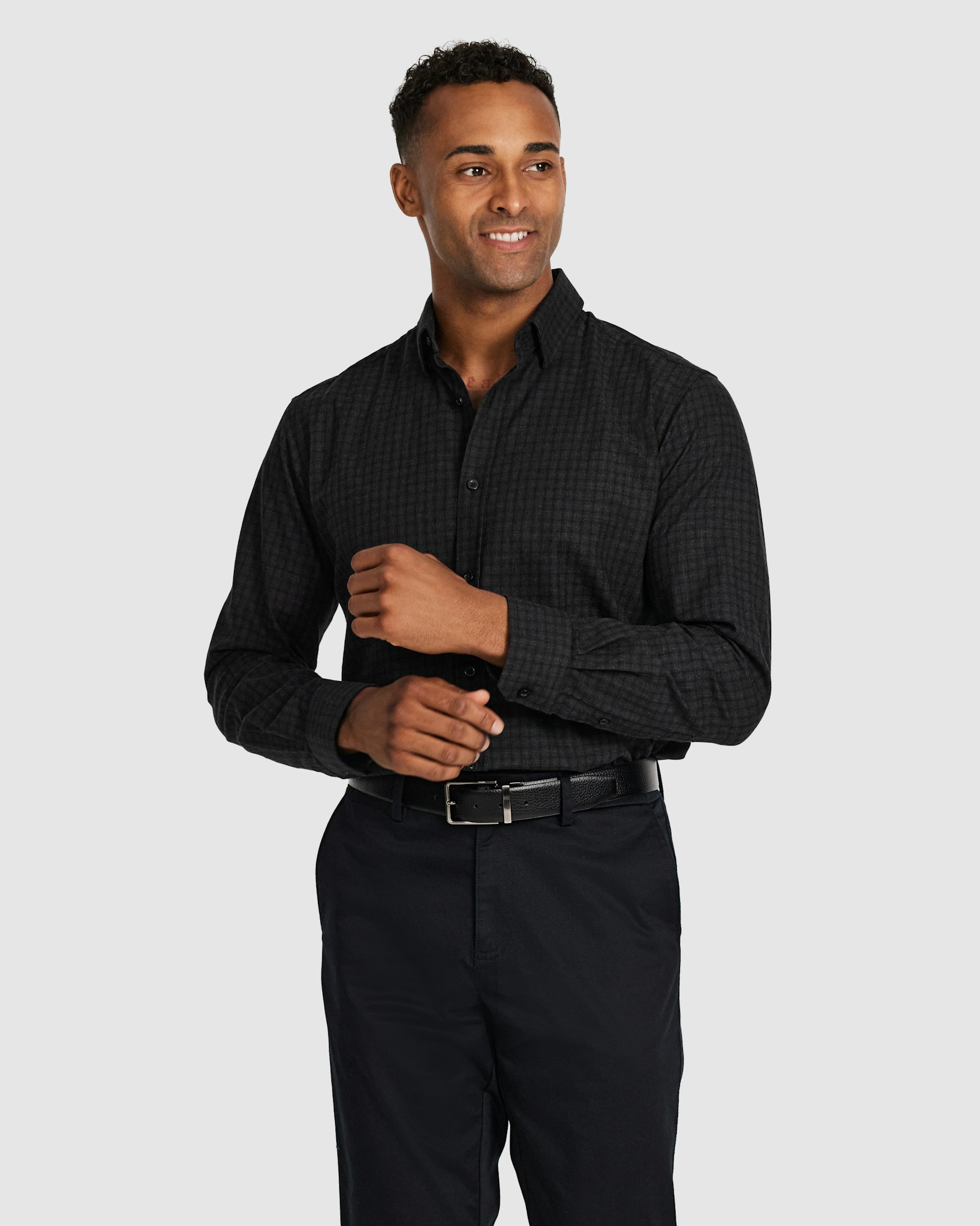 Barrett Textured Check Shirt