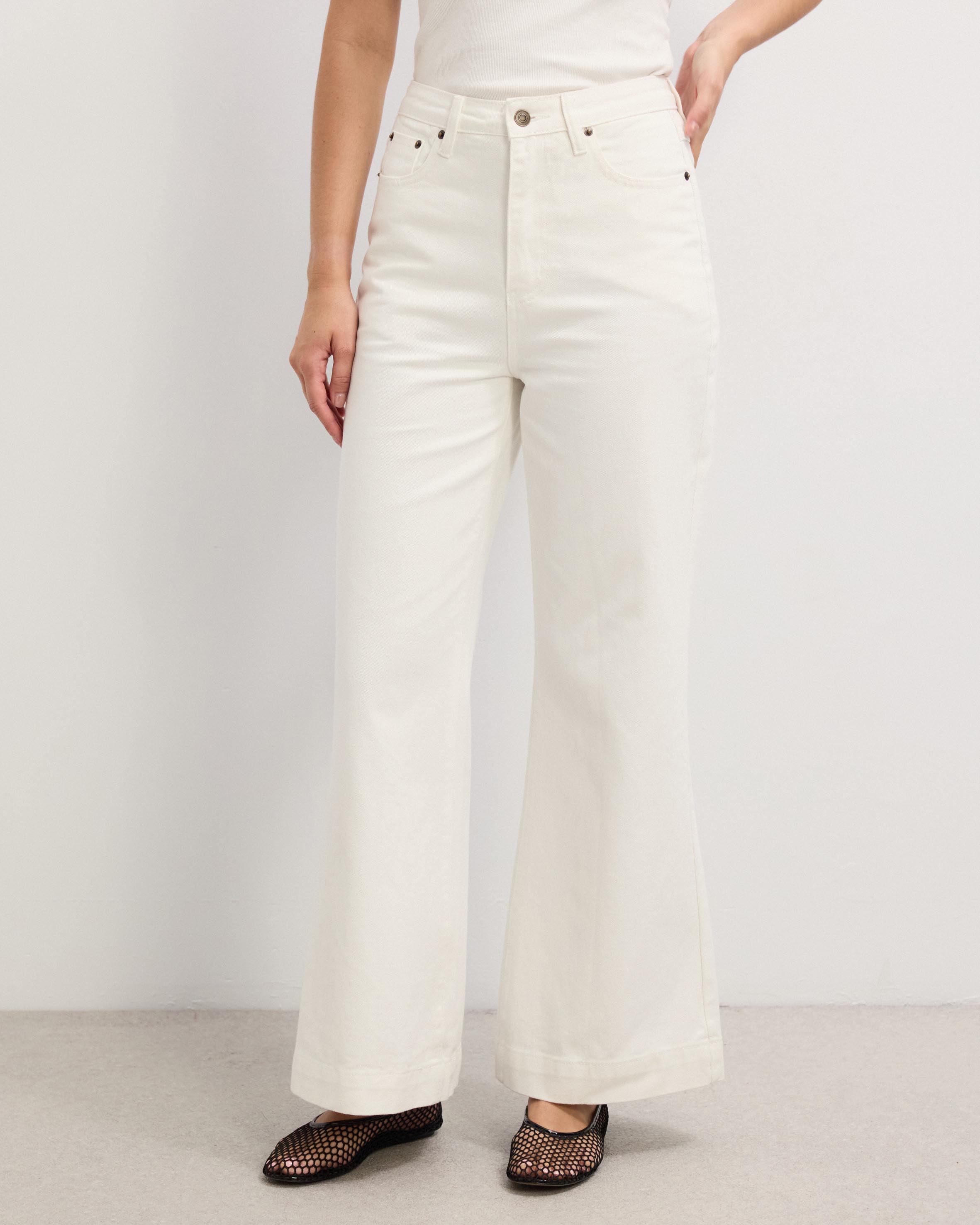 Isla High Waisted Wide Leg Jeans