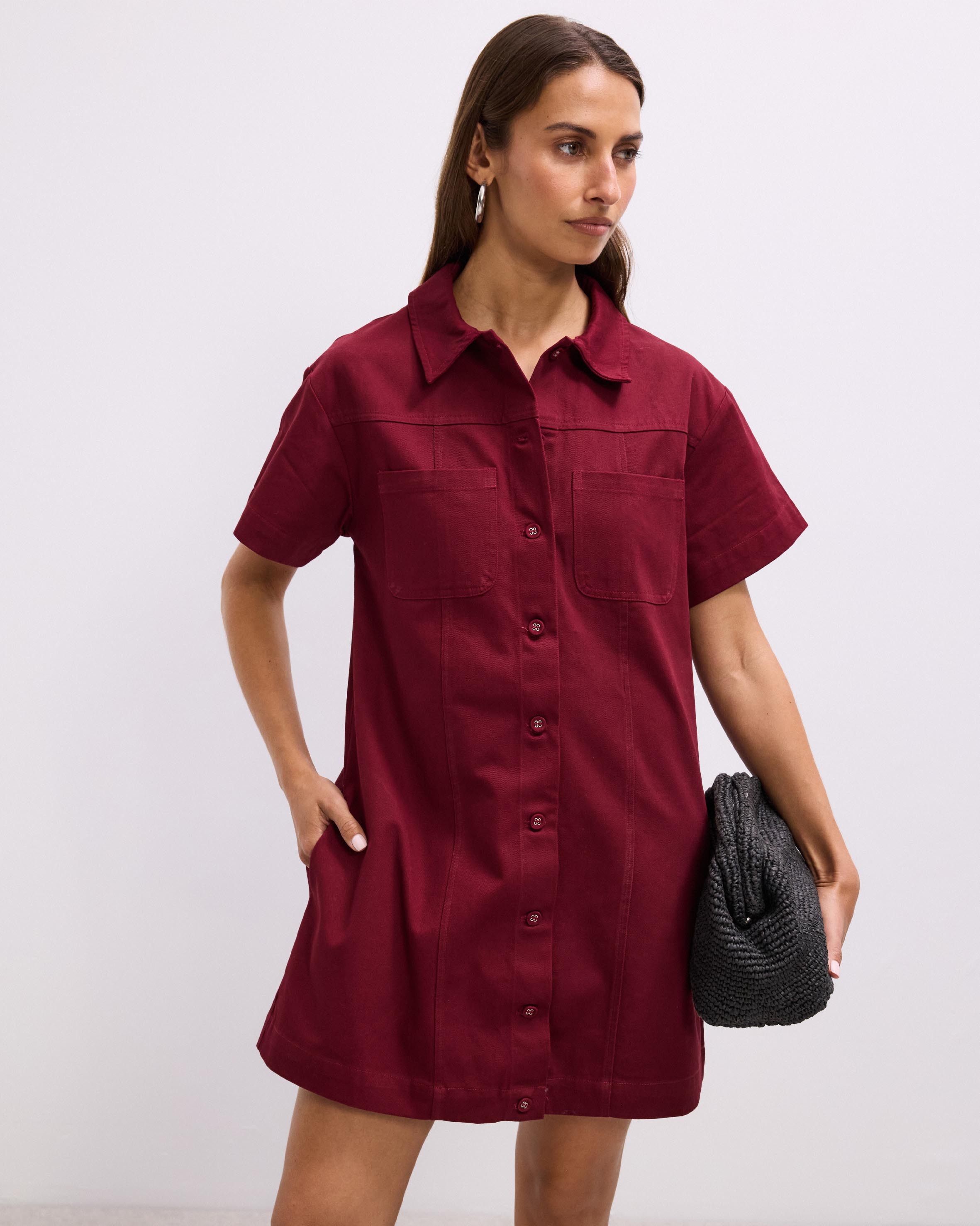 Gracie Mini Shirt Dress