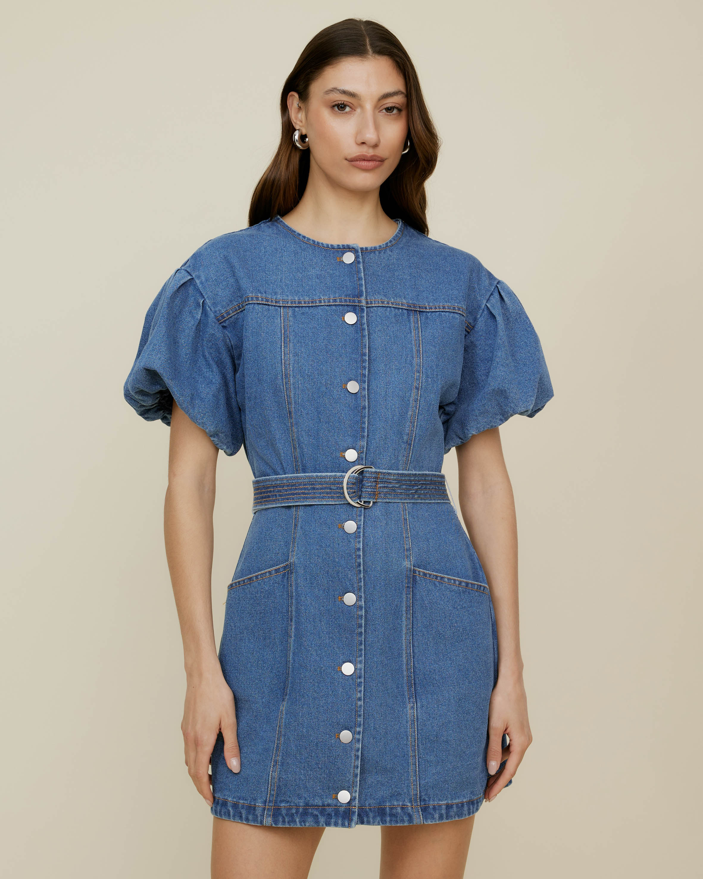 Margot Denim Mini Dress