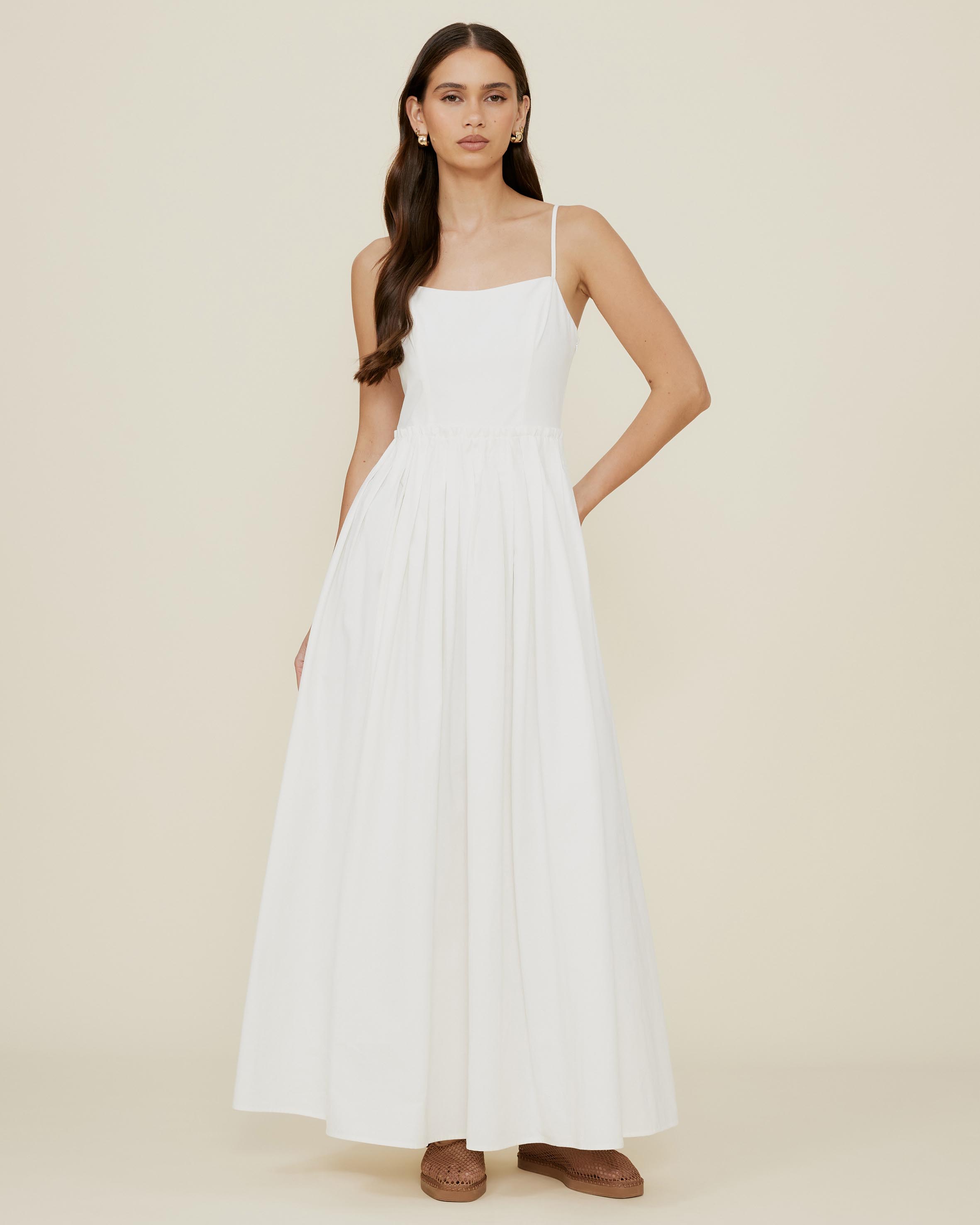 Freya Bustier Tucked Dress