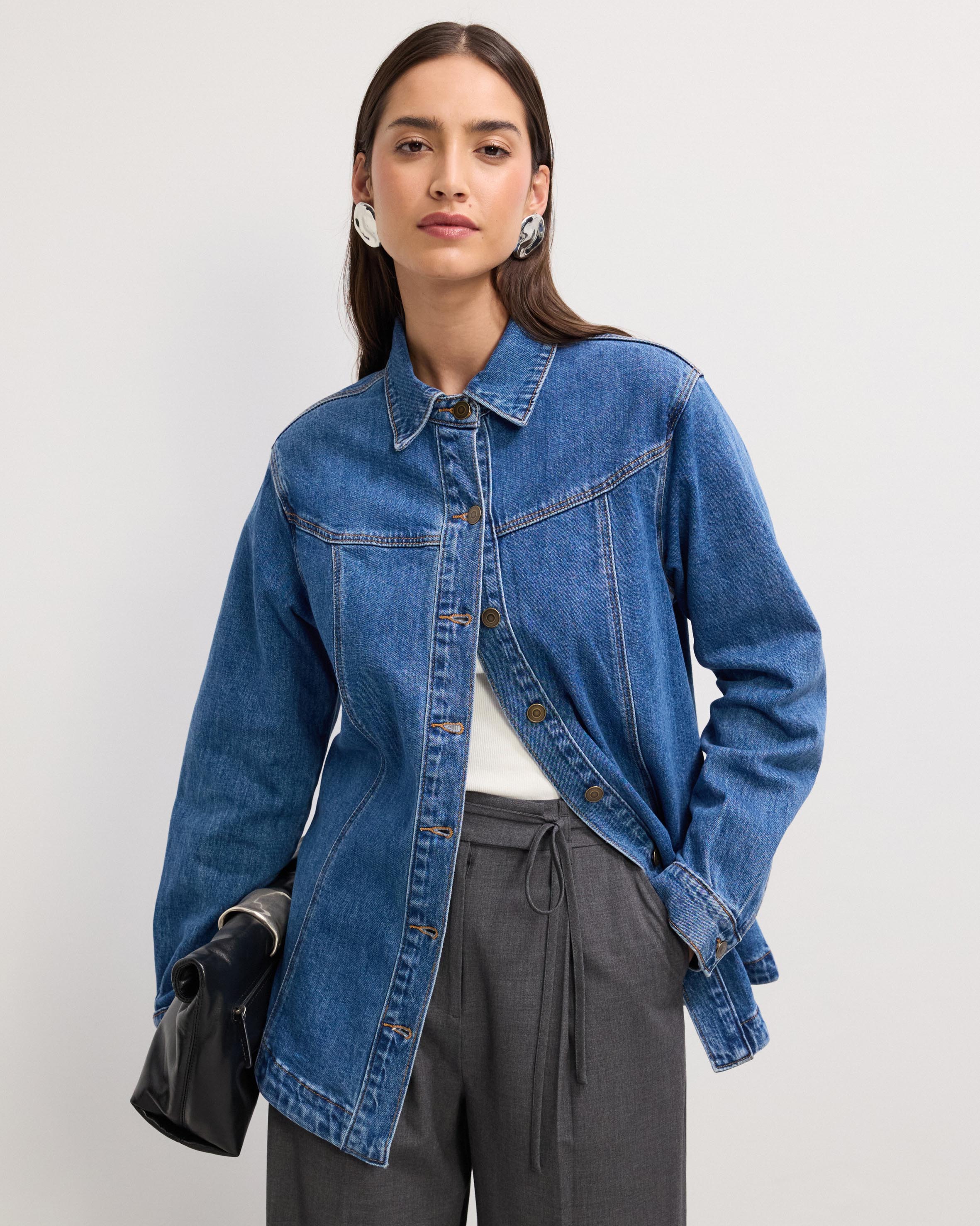 Astrid Denim Shacket