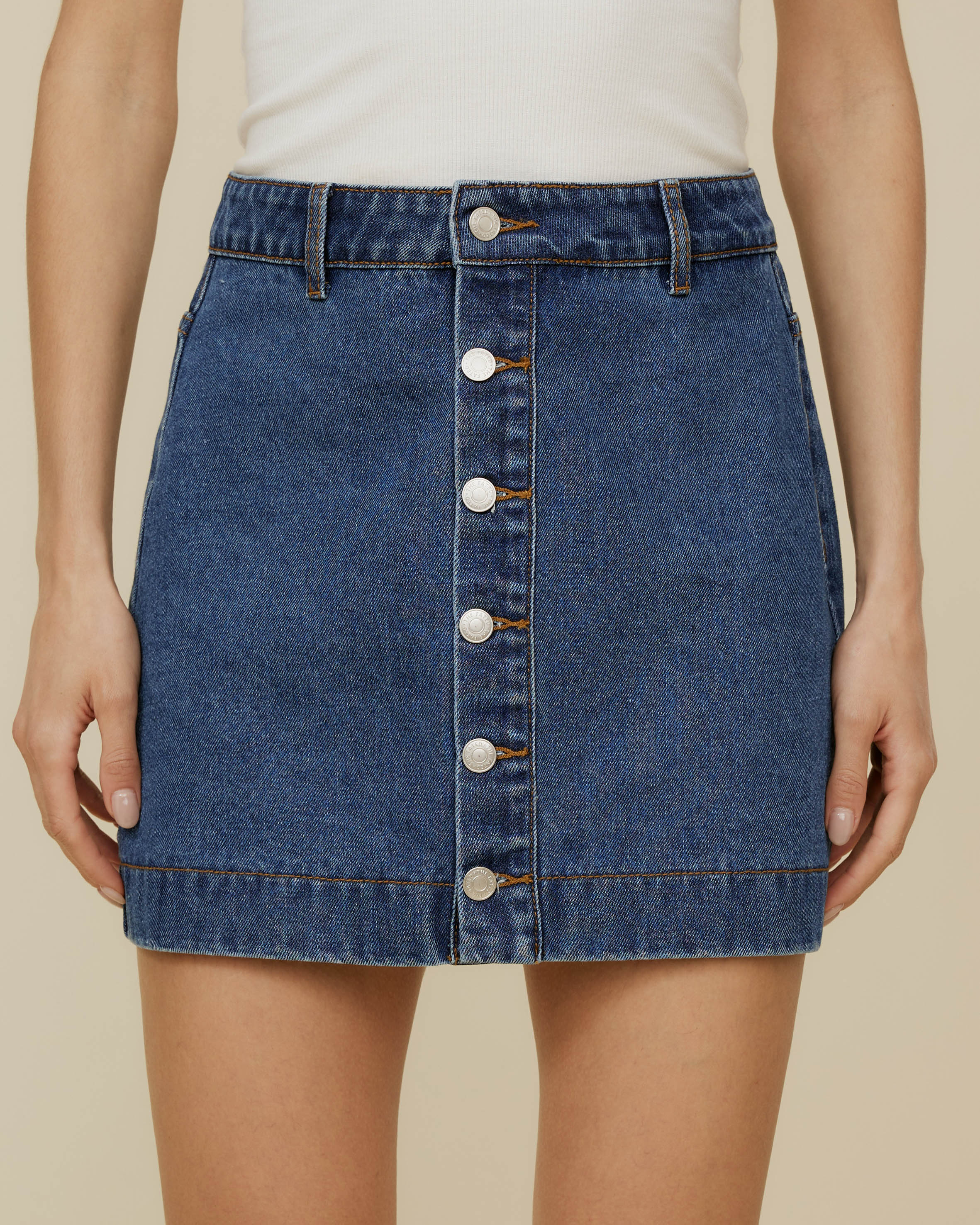 Margot Denim Skirt
