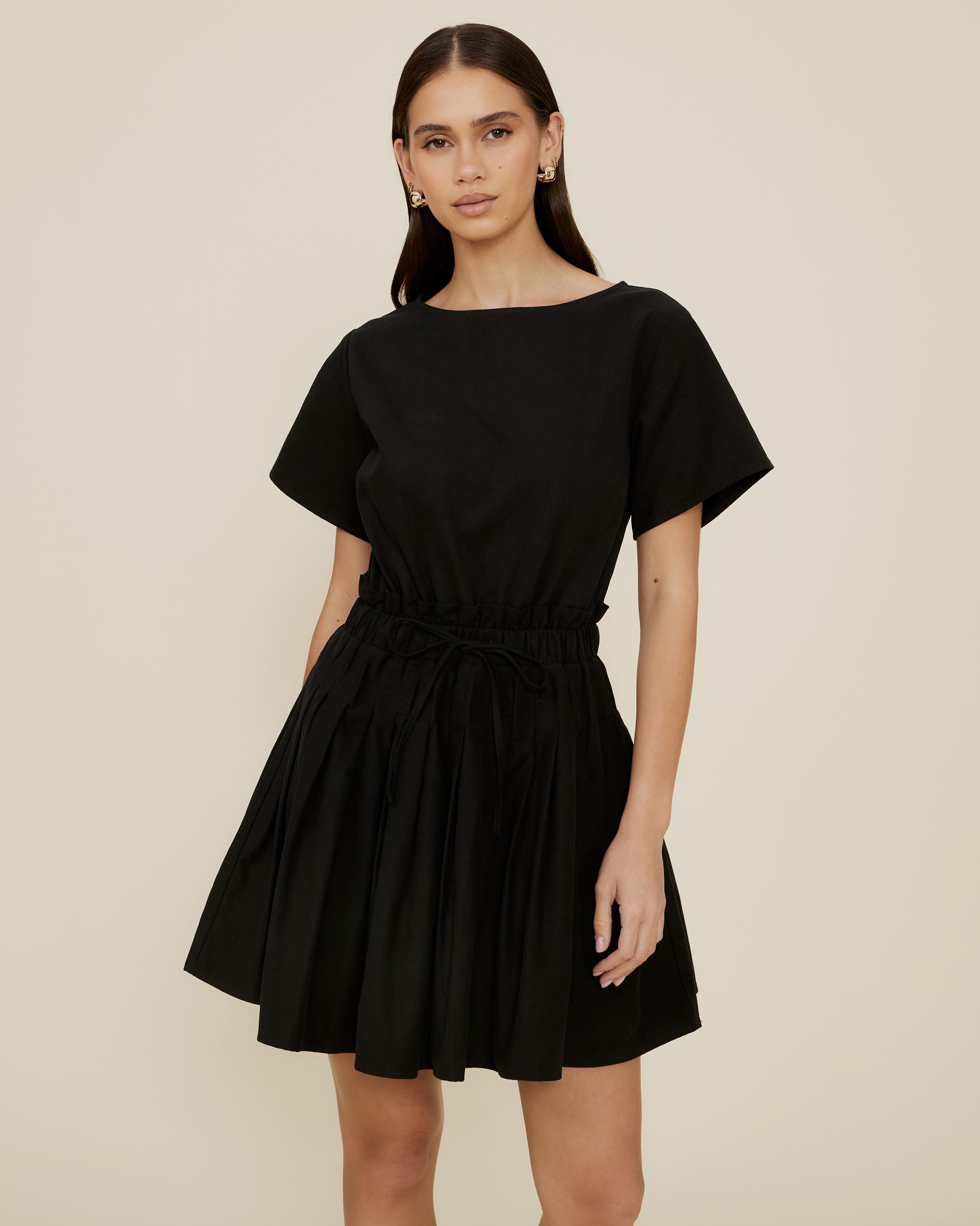 Freya Mini Tucked Dress