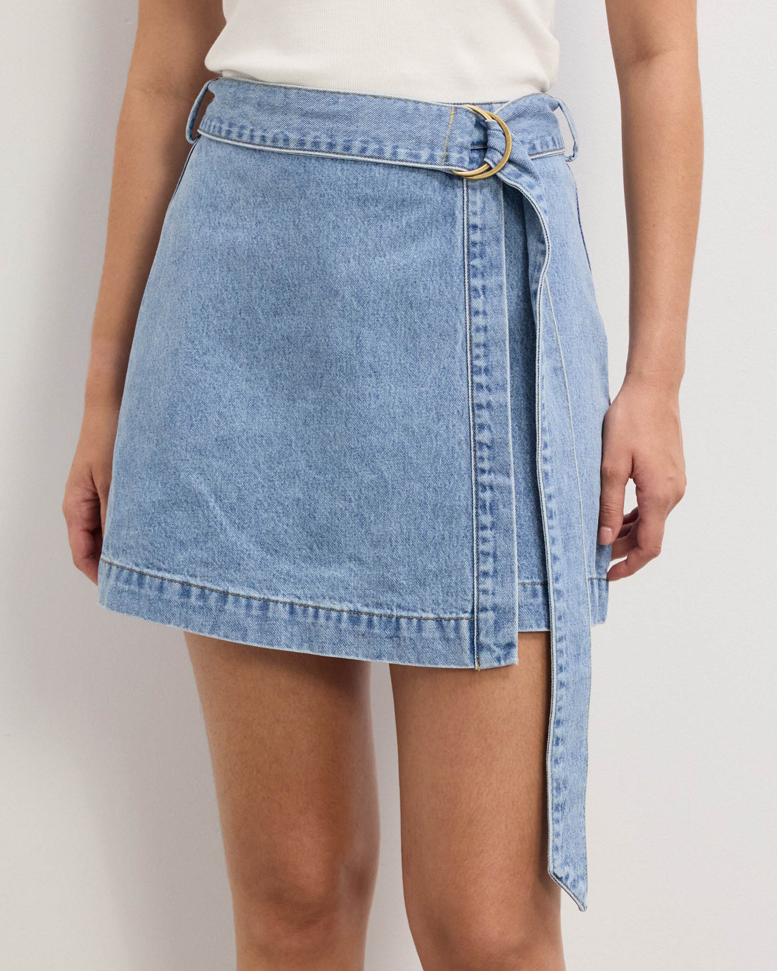 Carlotta Denim Mini Skirt