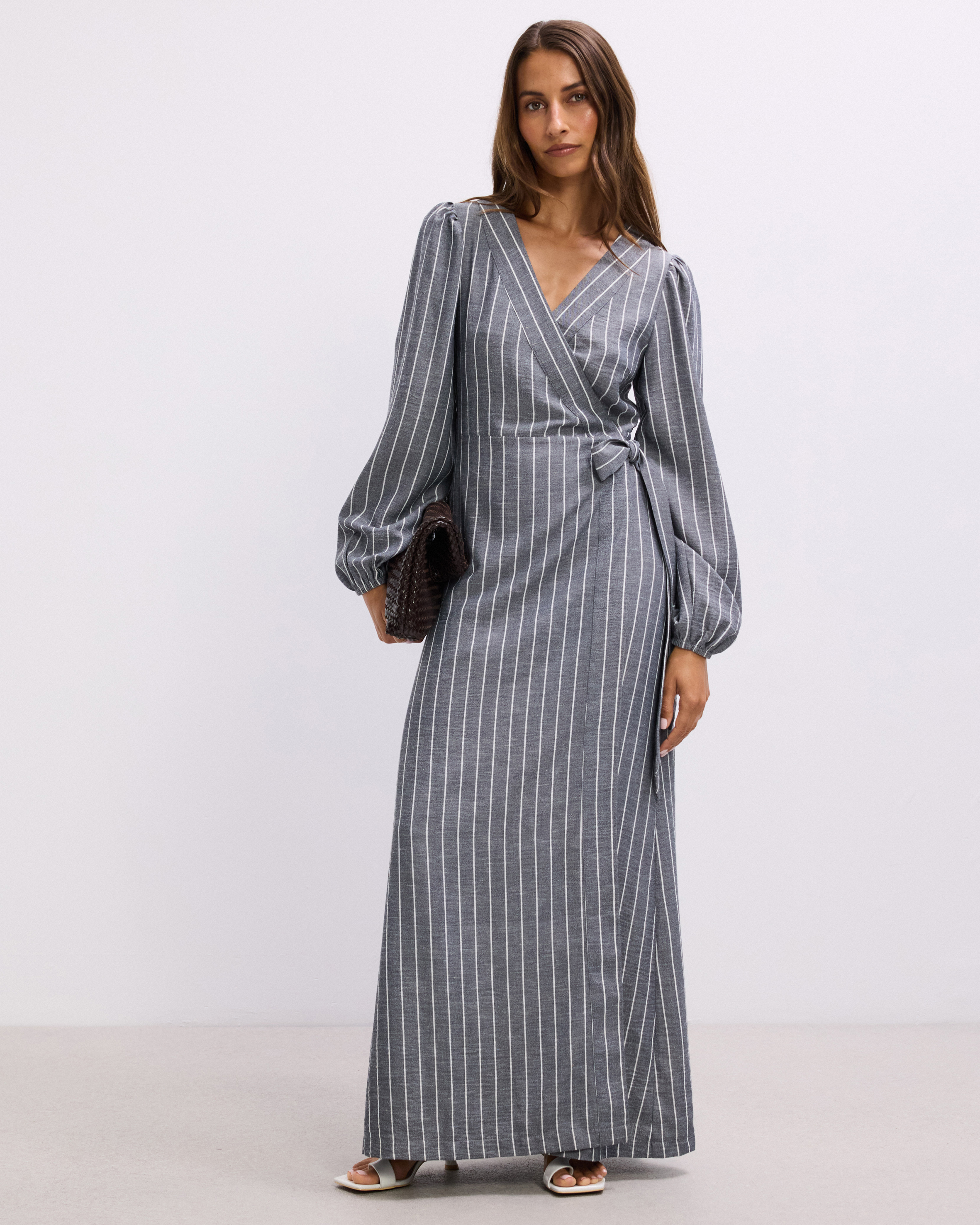Ellisa Wrap Maxi Dress