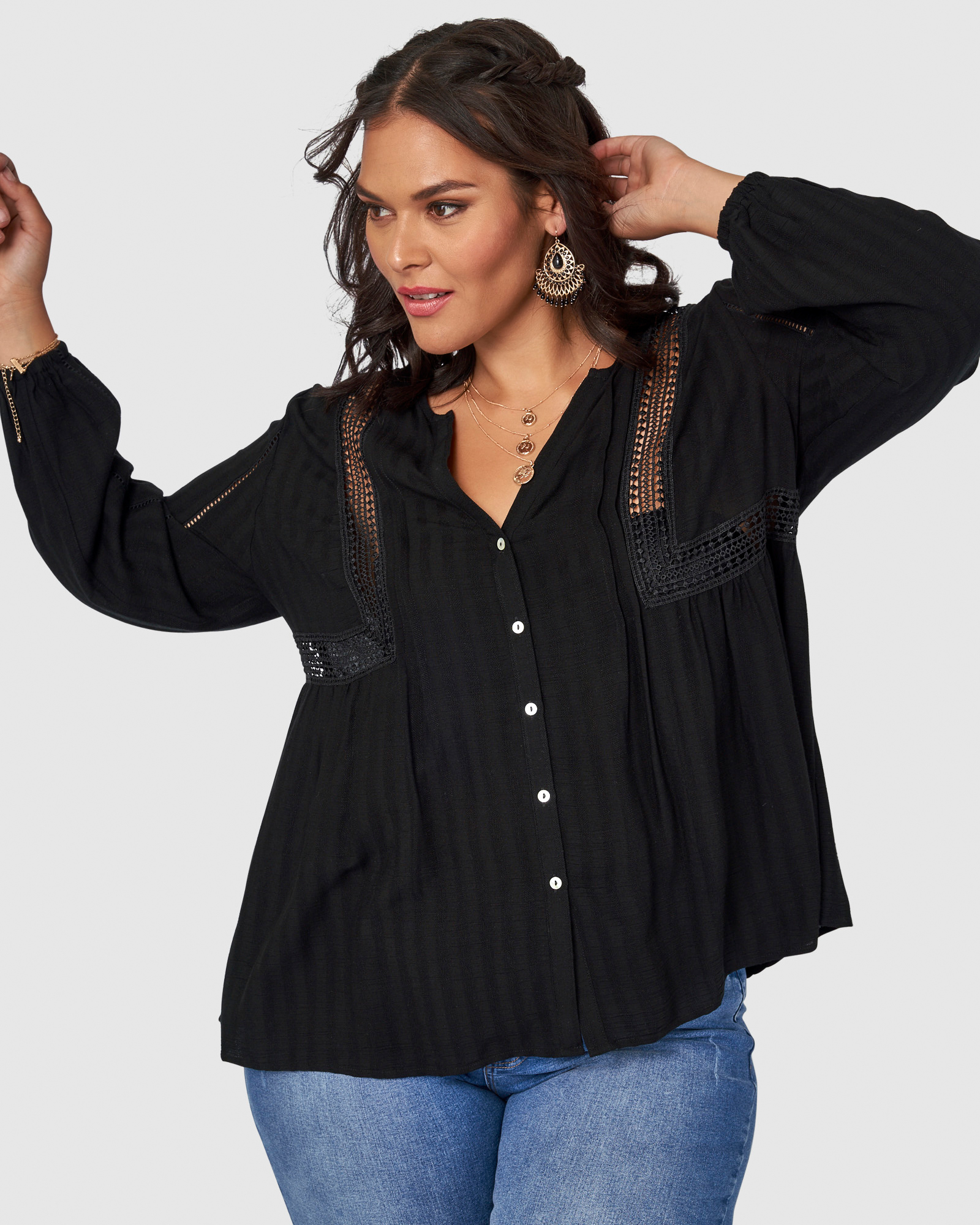 Bridget Crochet Blouse