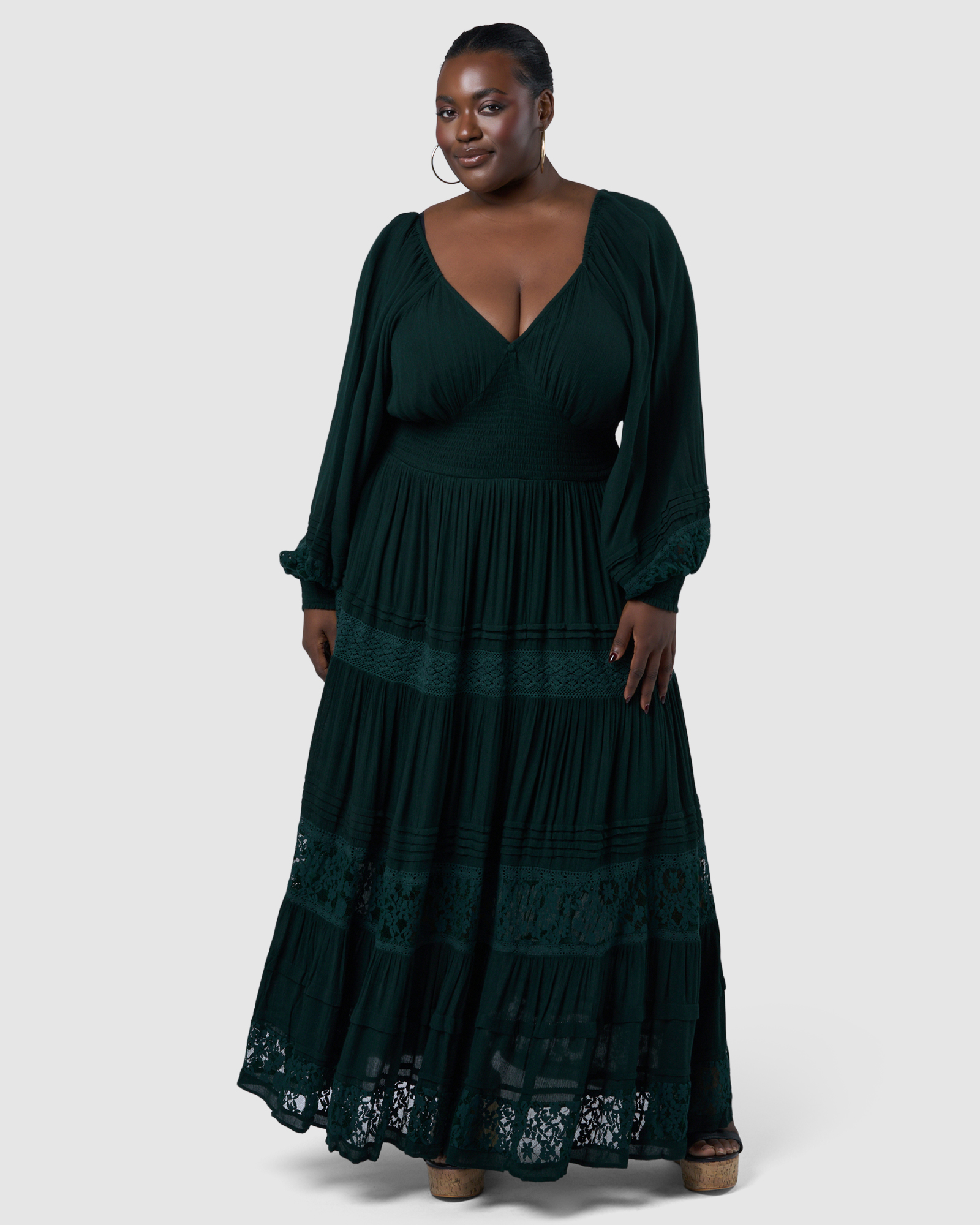 Sunset Shadows Maxi Dress
