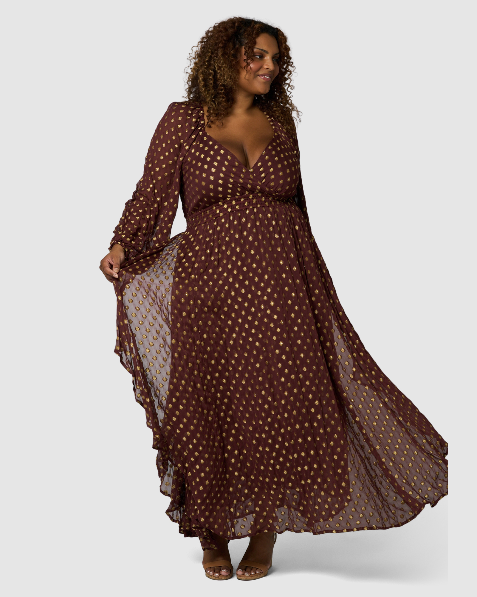Mystic Moonlight Maxi Dress