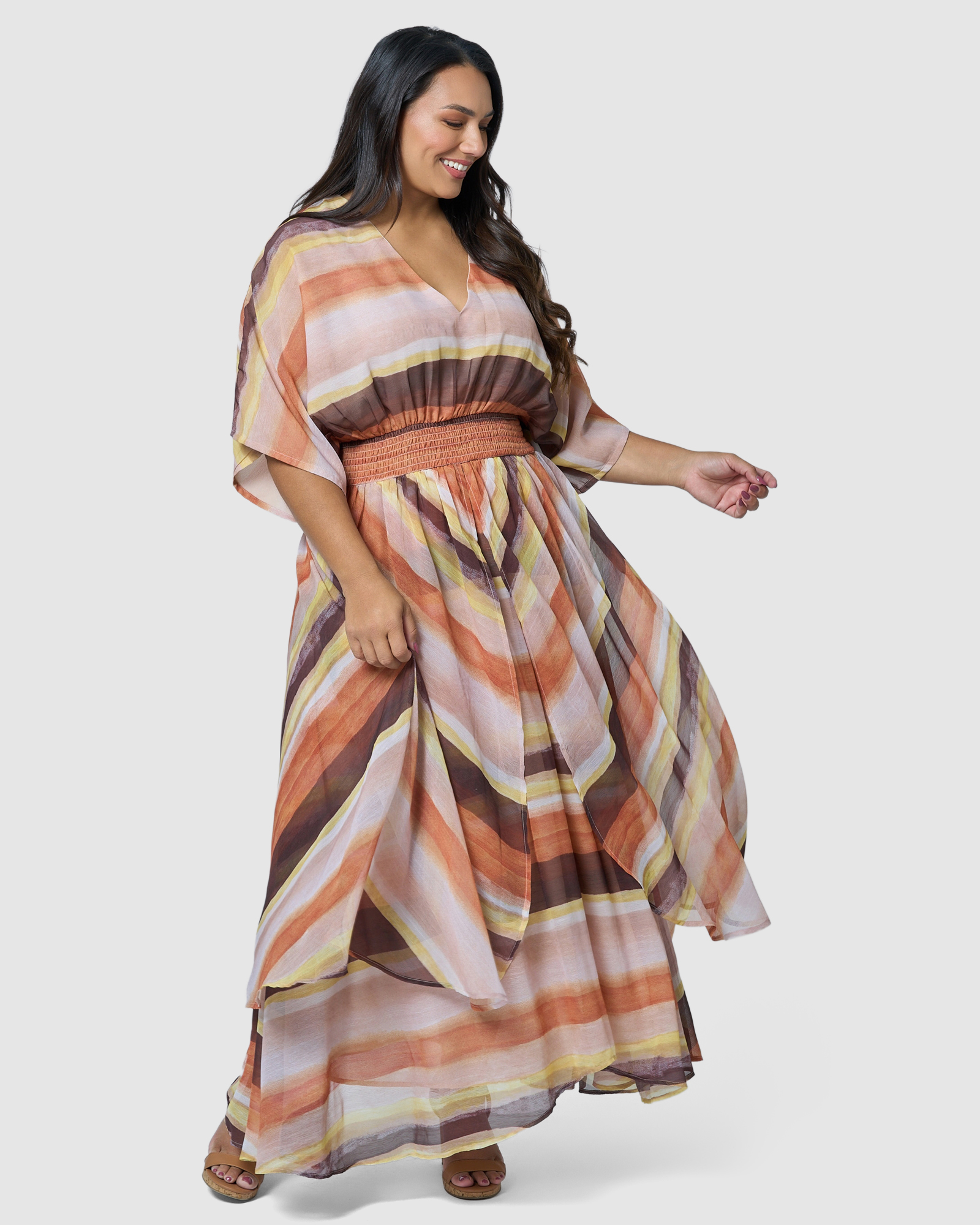 Serene Goddess Maxi Dress