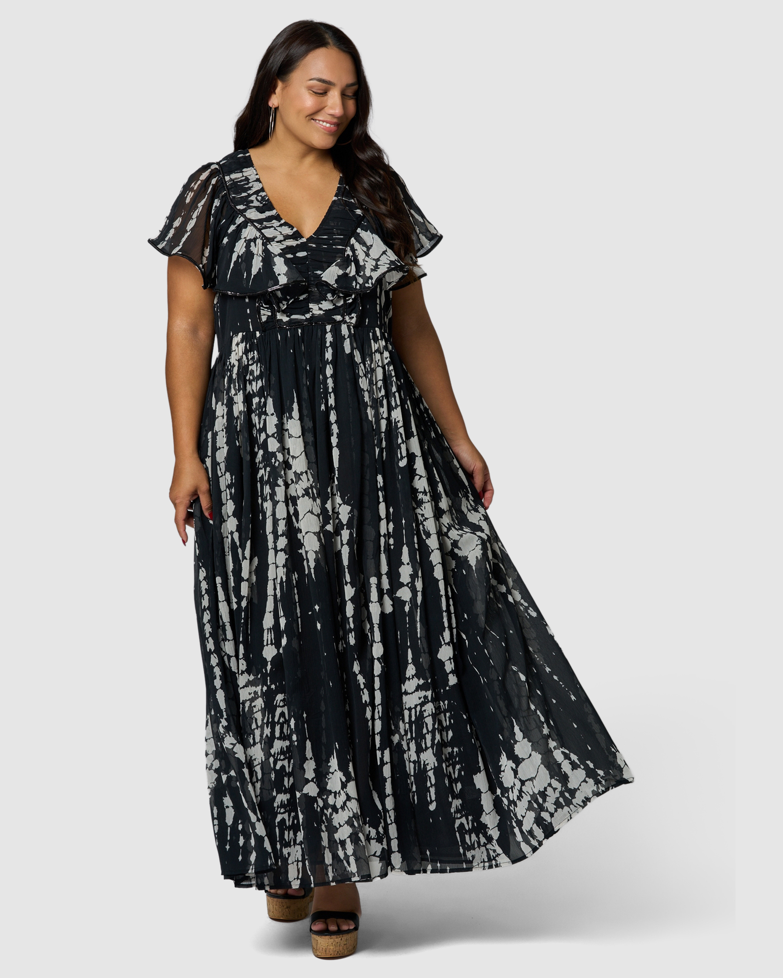 Woven Stars Maxi Dress