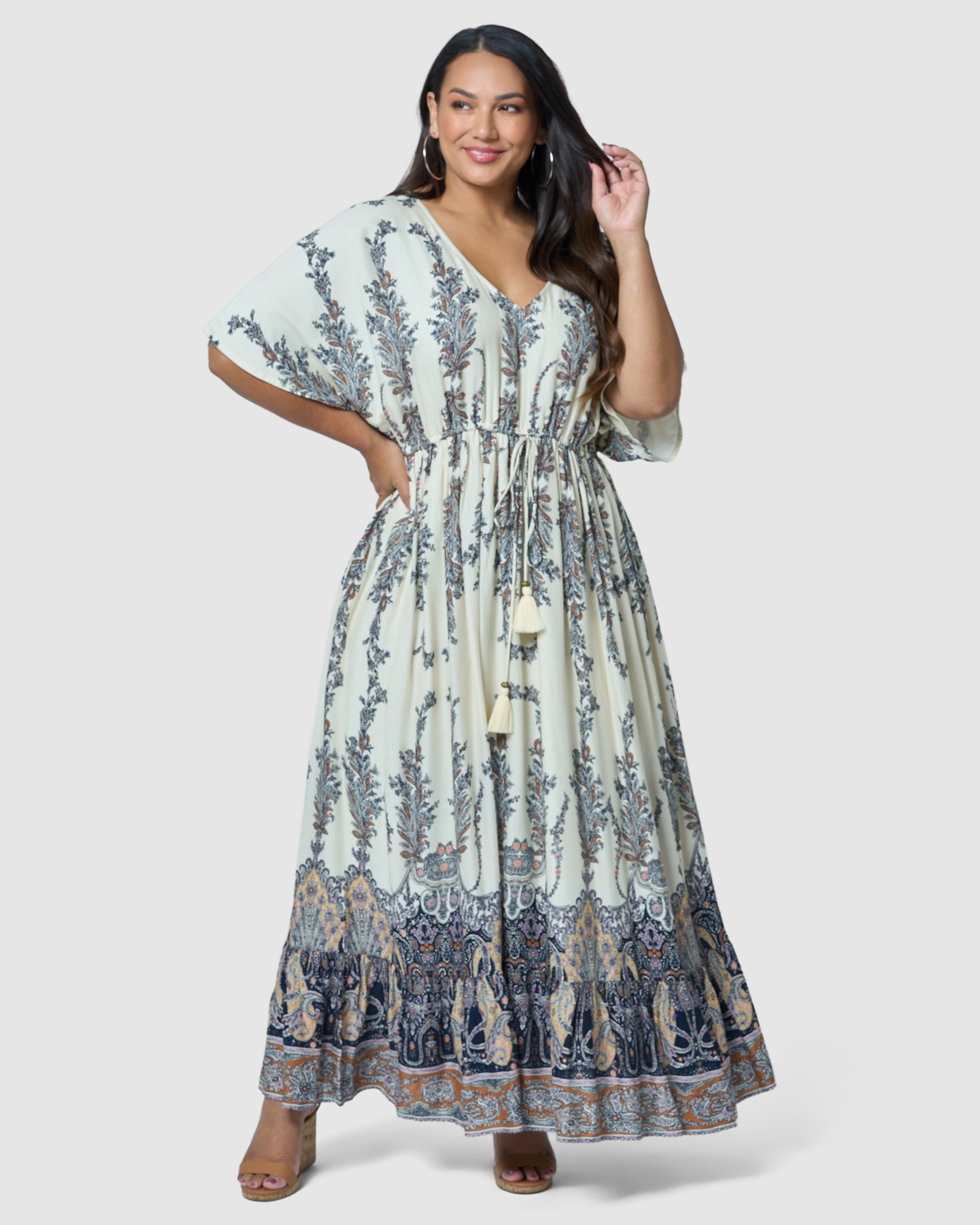 Amber Skies Maxi Dress
