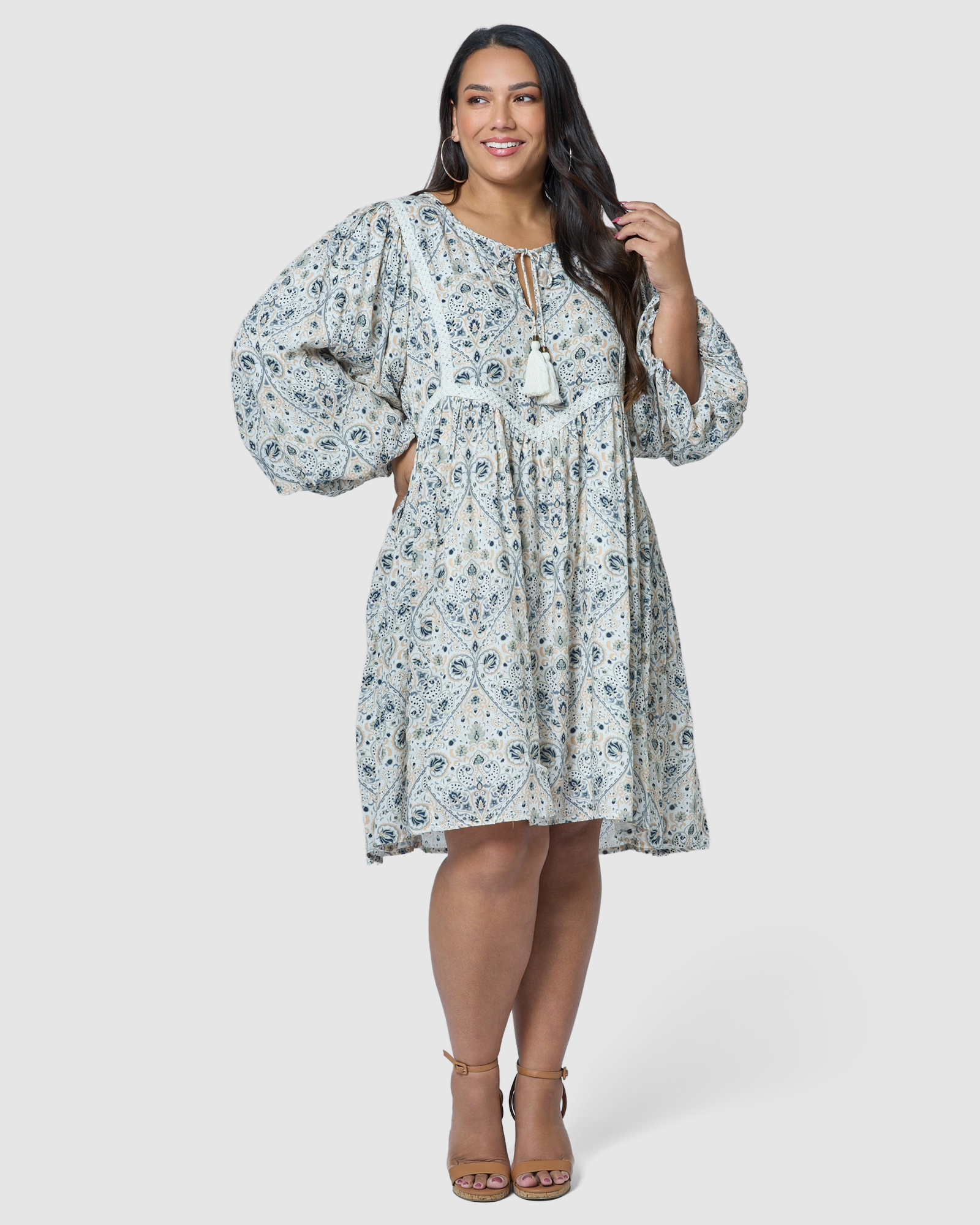 Sea Breeze Mini Dress