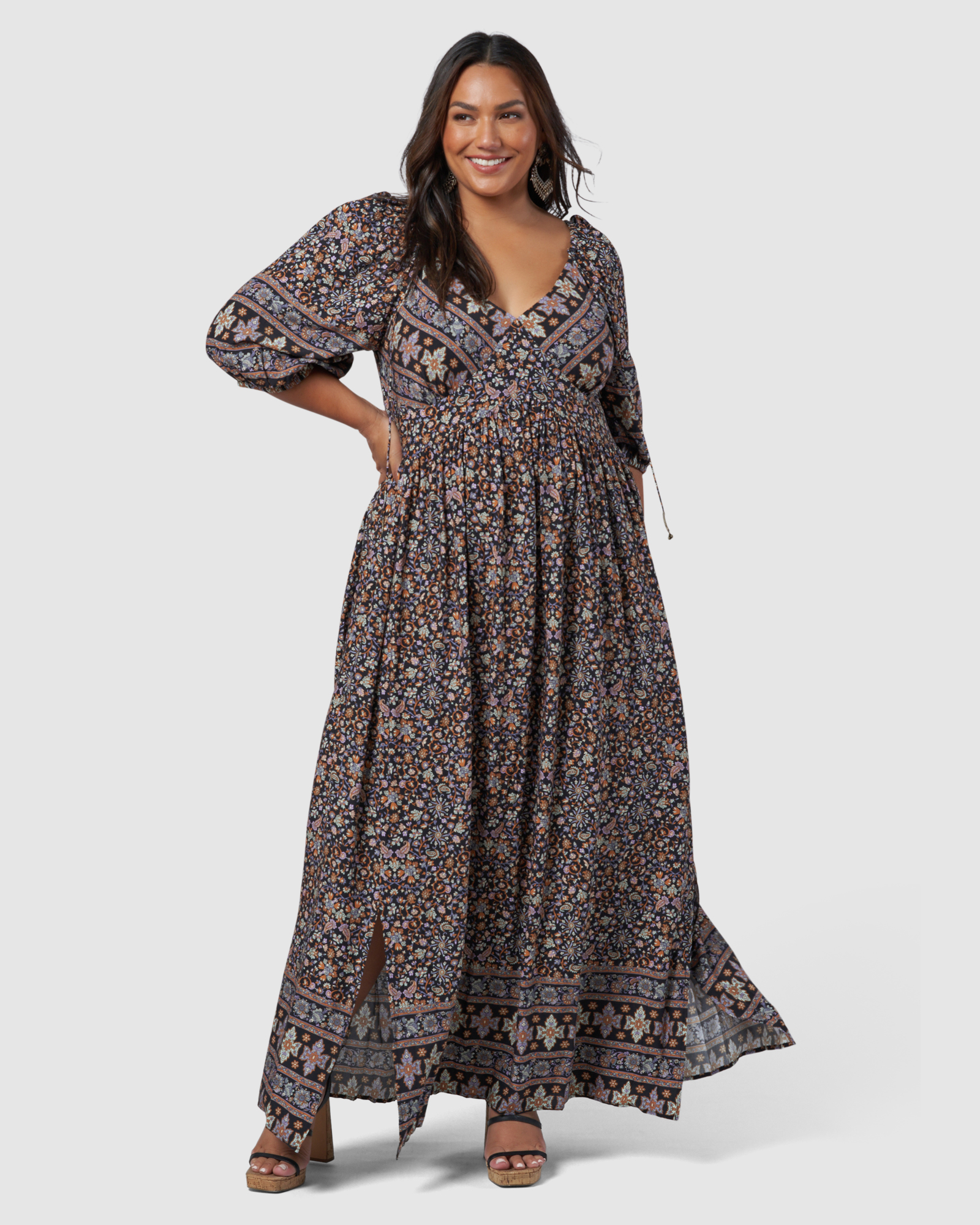 On a Whim Midi Dress