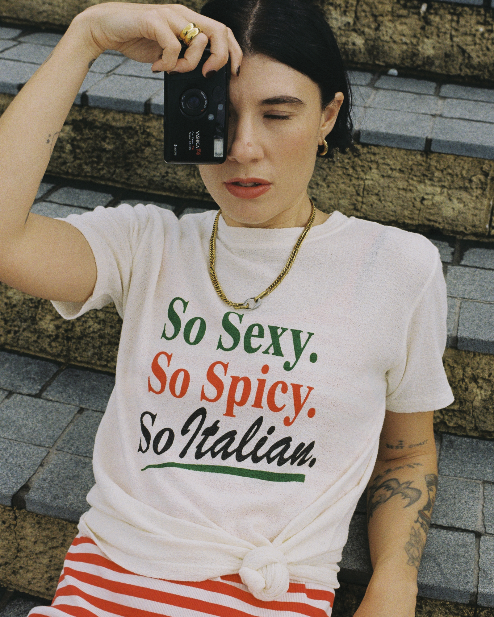 So Italian Hemp Fitted Tee